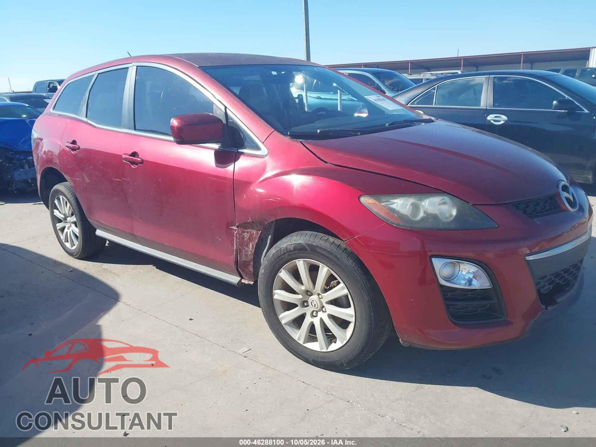 MAZDA CX-7 2012 - JM3ER2A59C0420563