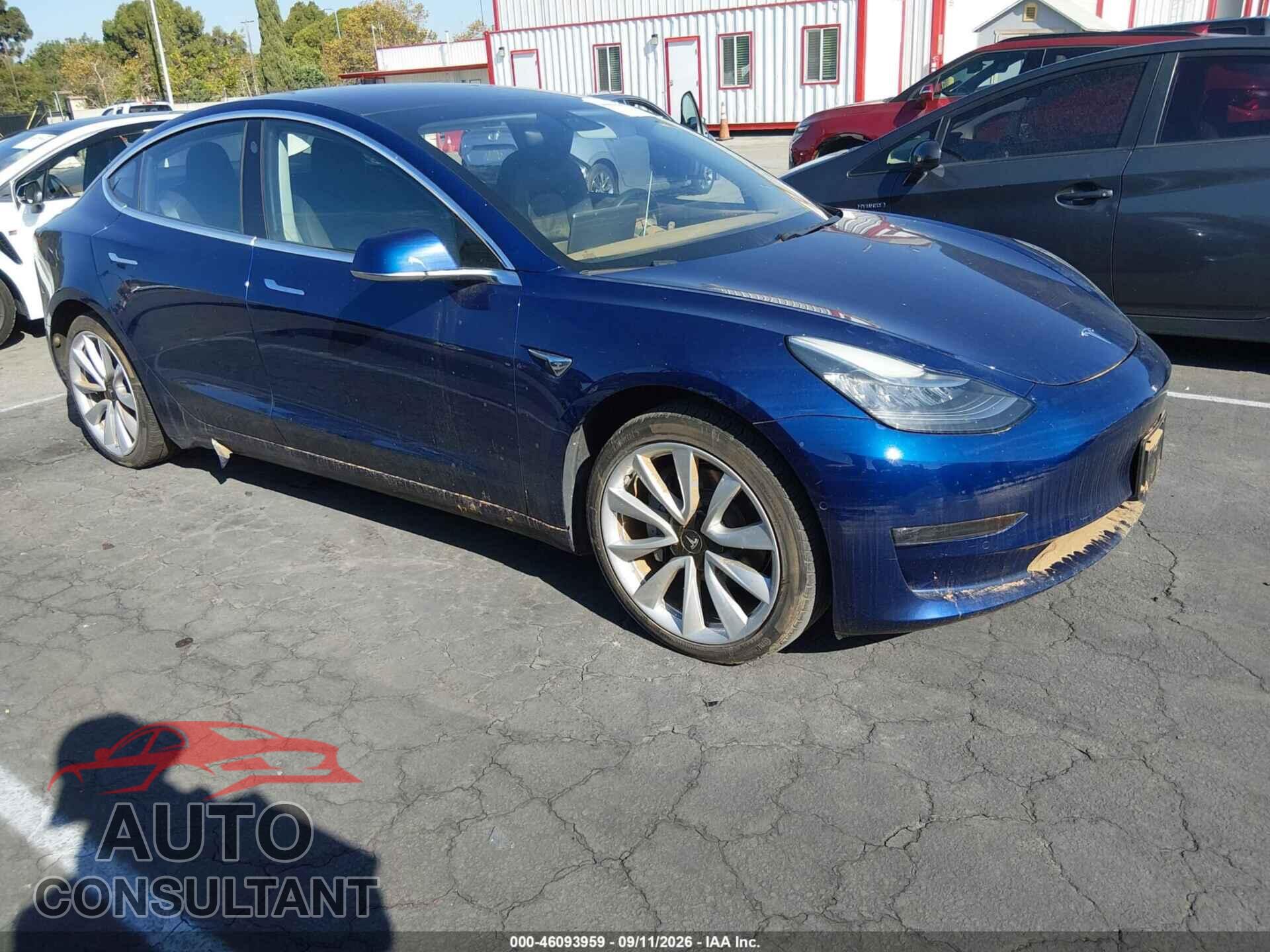 TESLA MODEL 3 2018 - 5YJ3E1EA3JF018209