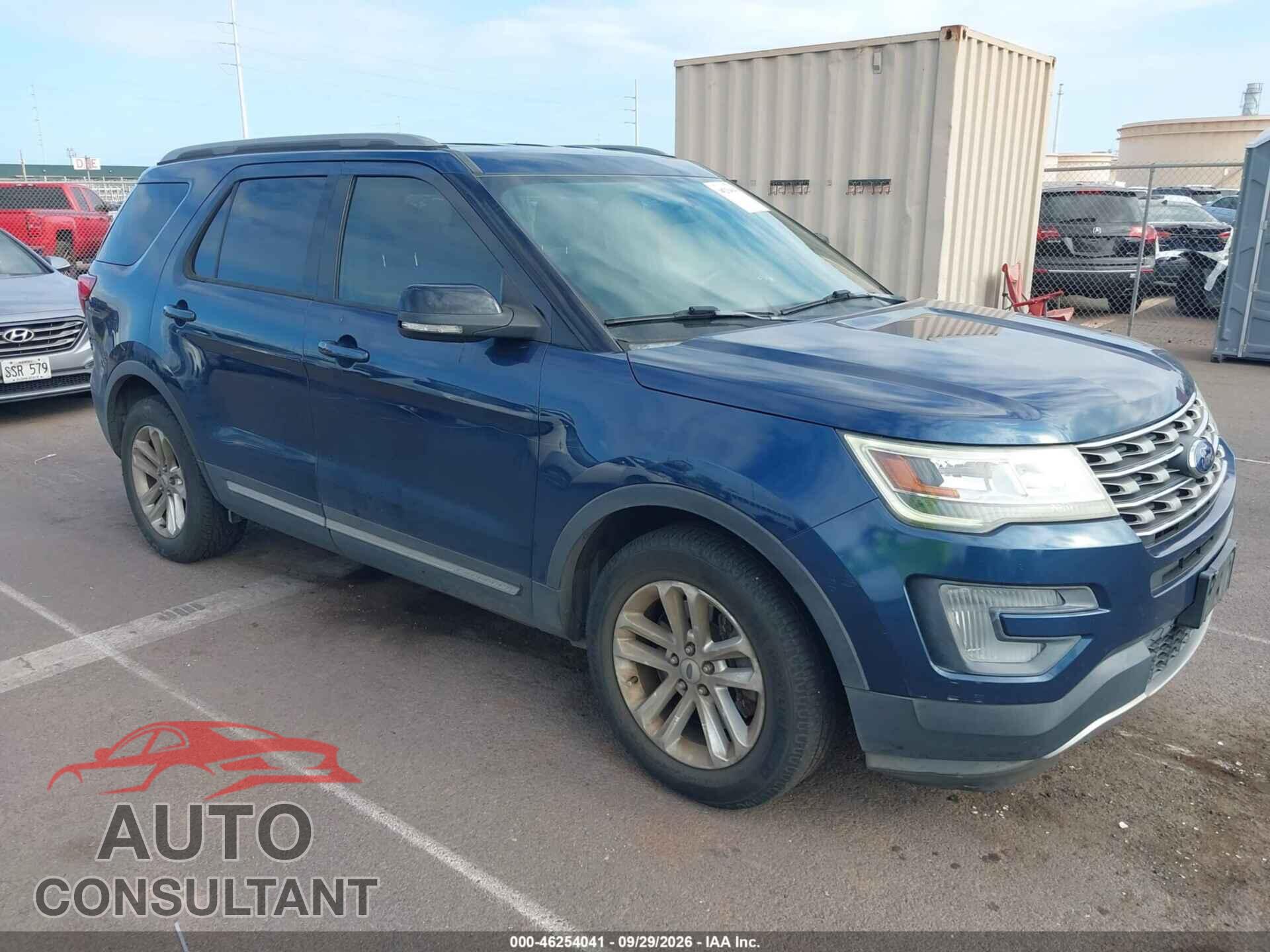 FORD EXPLORER 2017 - 1FM5K7D88HGE00203