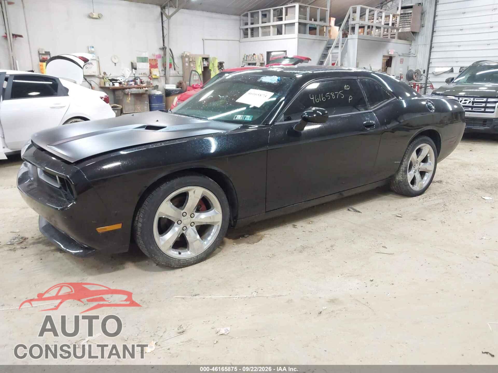 DODGE CHALLENGER 2012 - 2C3CDYAG2CH189363