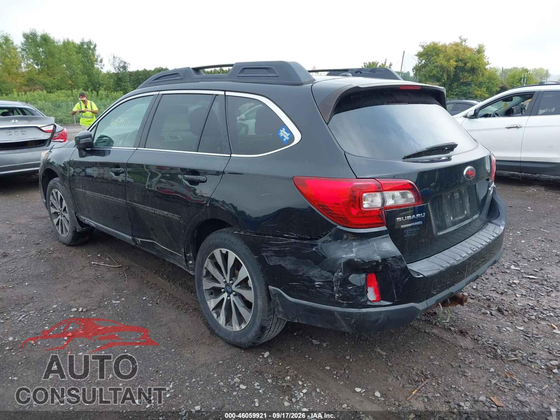SUBARU OUTBACK 2015 - 4S4BSANC3F3322016