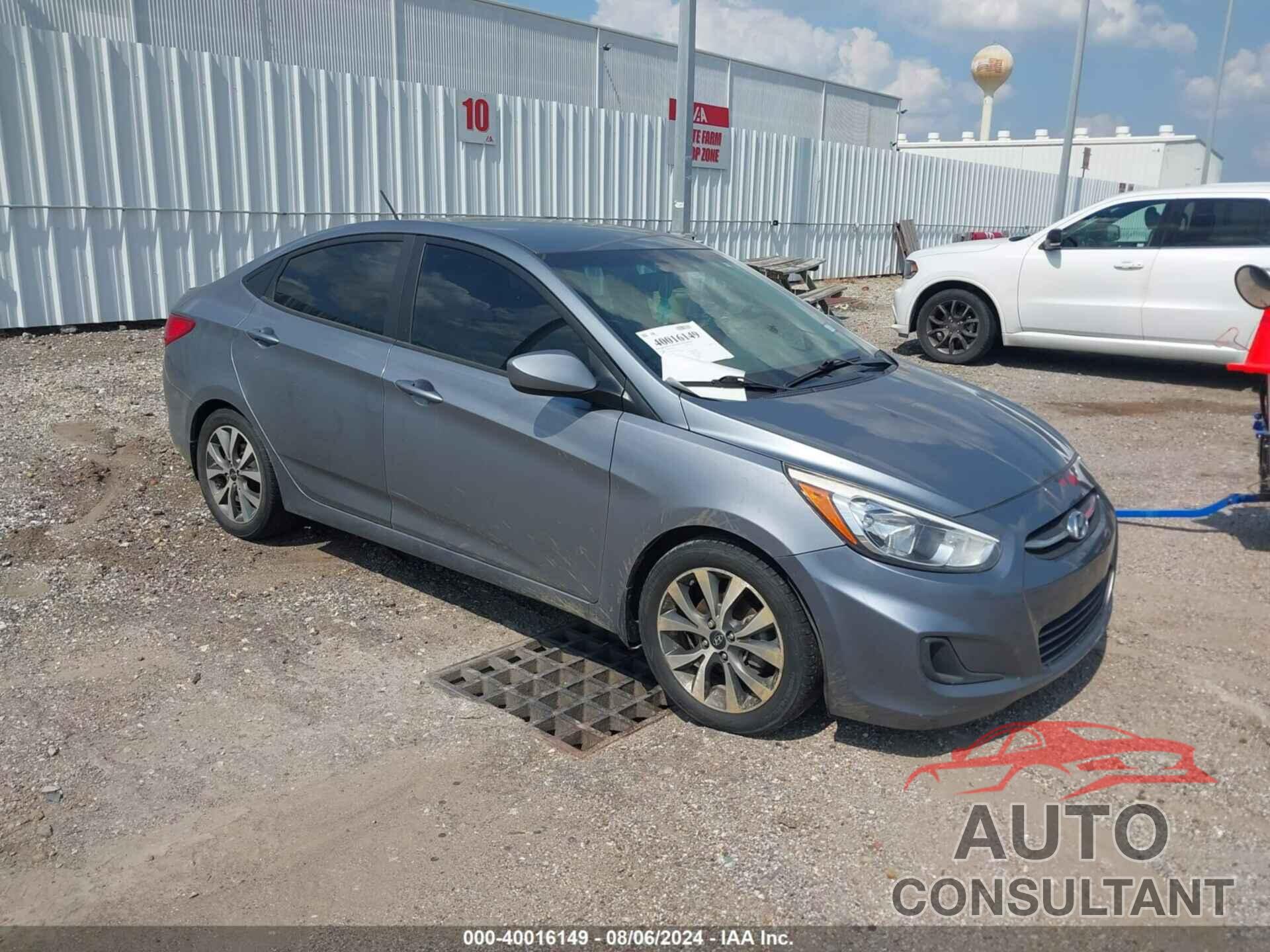 HYUNDAI ACCENT 2017 - KMHCT4AE1HU351263