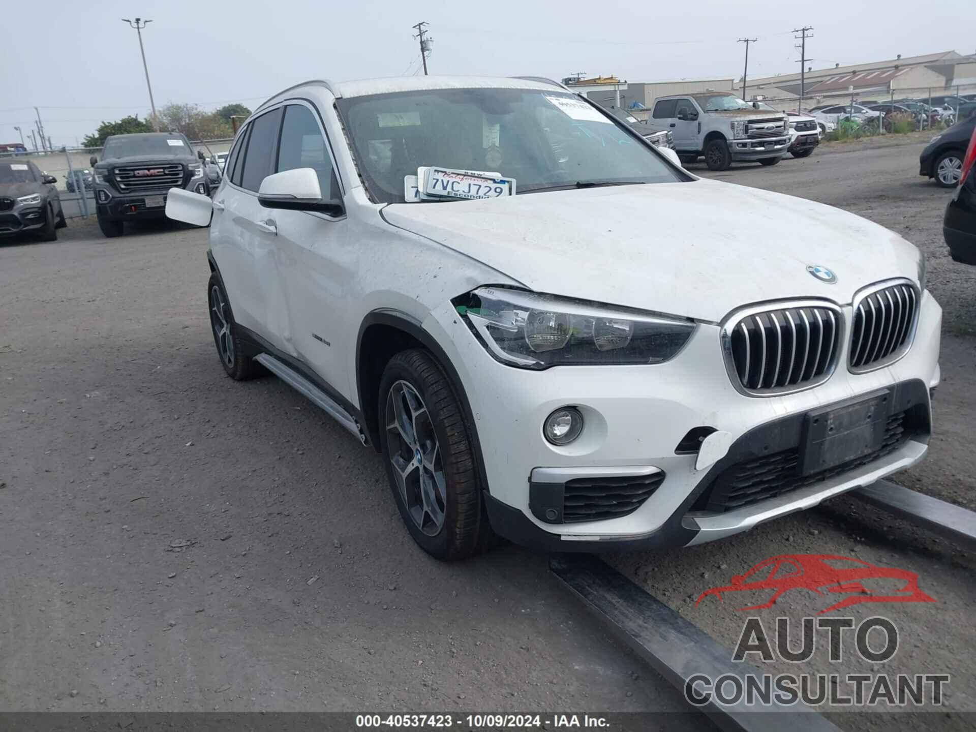 BMW X1 2017 - WBXHU7C30HP924613