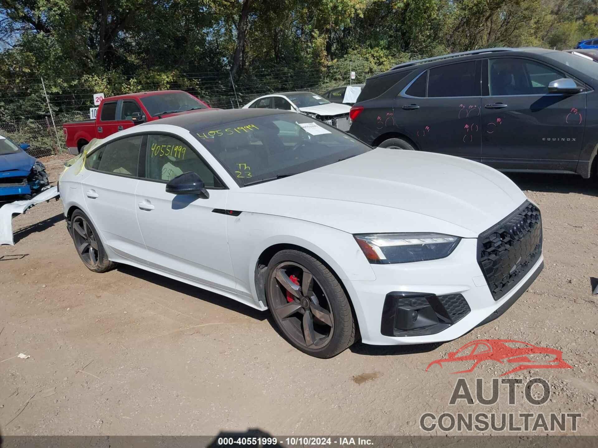 AUDI A5 SPORTBACK 2024 - WAUFACF57RA005759