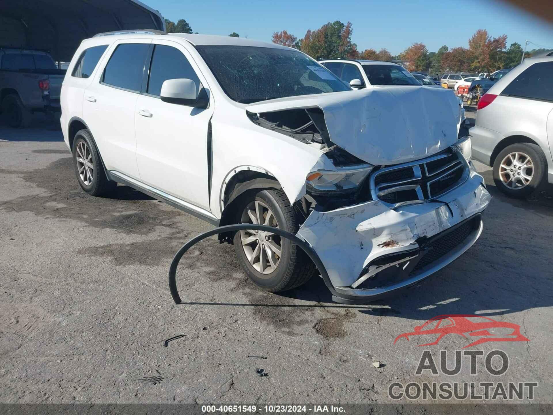 DODGE DURANGO 2017 - 1C4RDHAG0HC805769