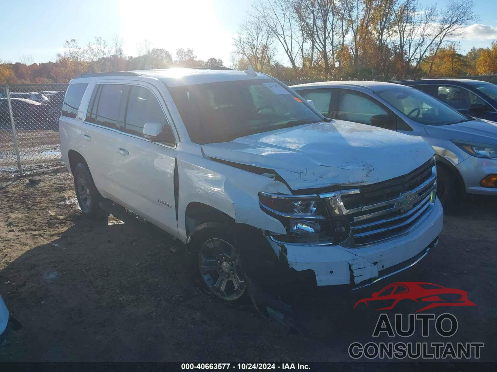 CHEVROLET TAHOE 2019 - 1GNSKBKC9KR258397