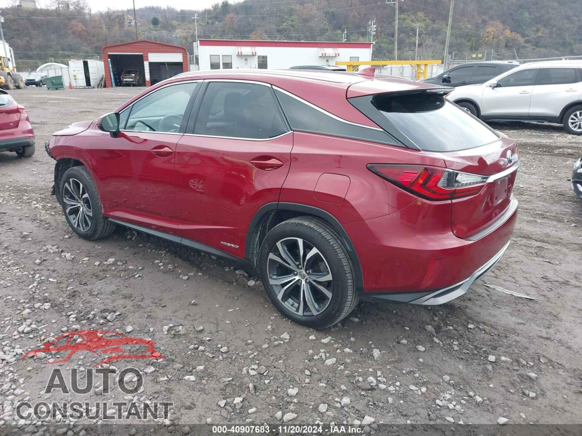 LEXUS RX 450H 2017 - 2T2BGMCA9HC014072