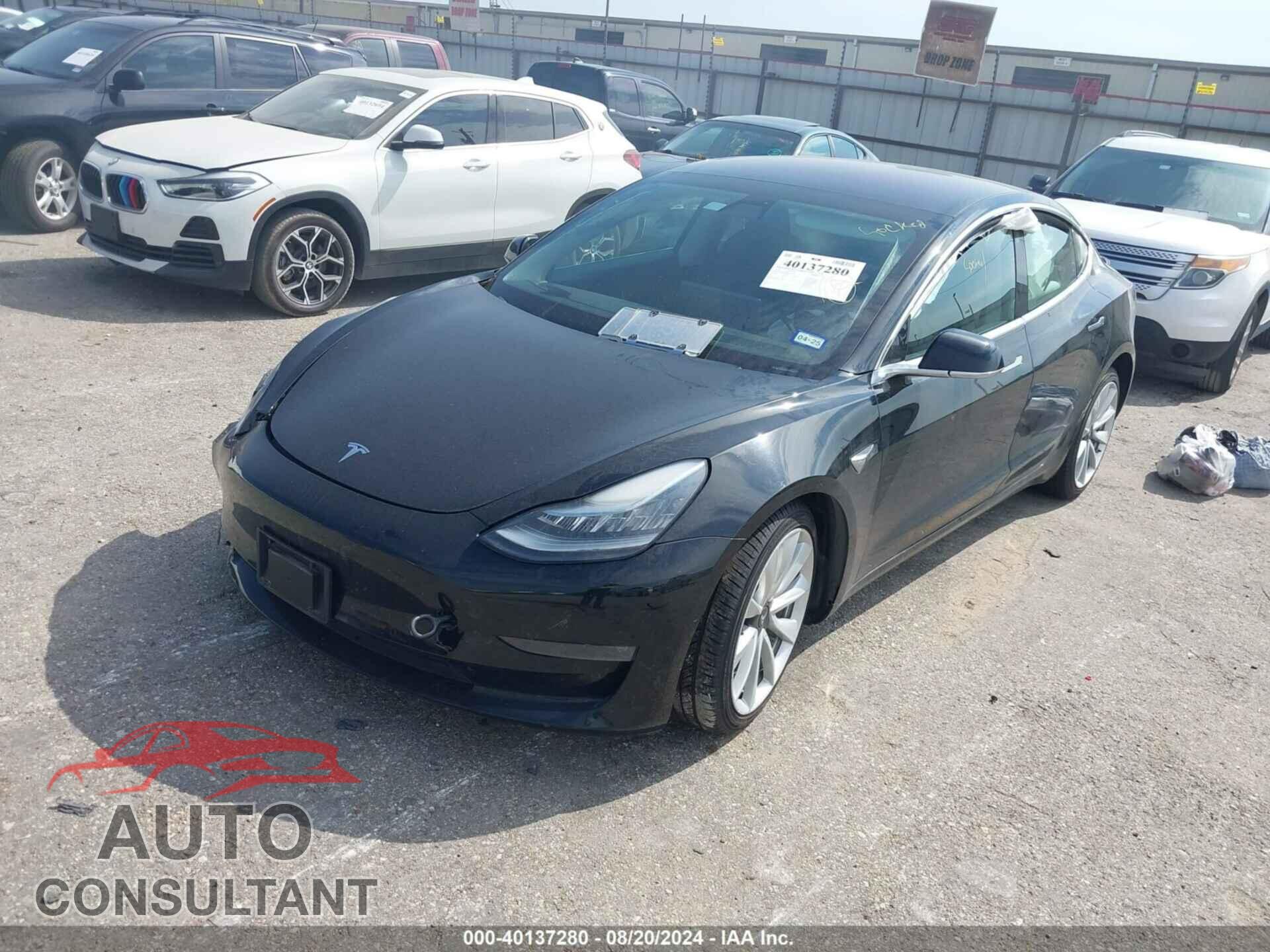 TESLA MODEL 3 2019 - 5YJ3E1EA4KF324756
