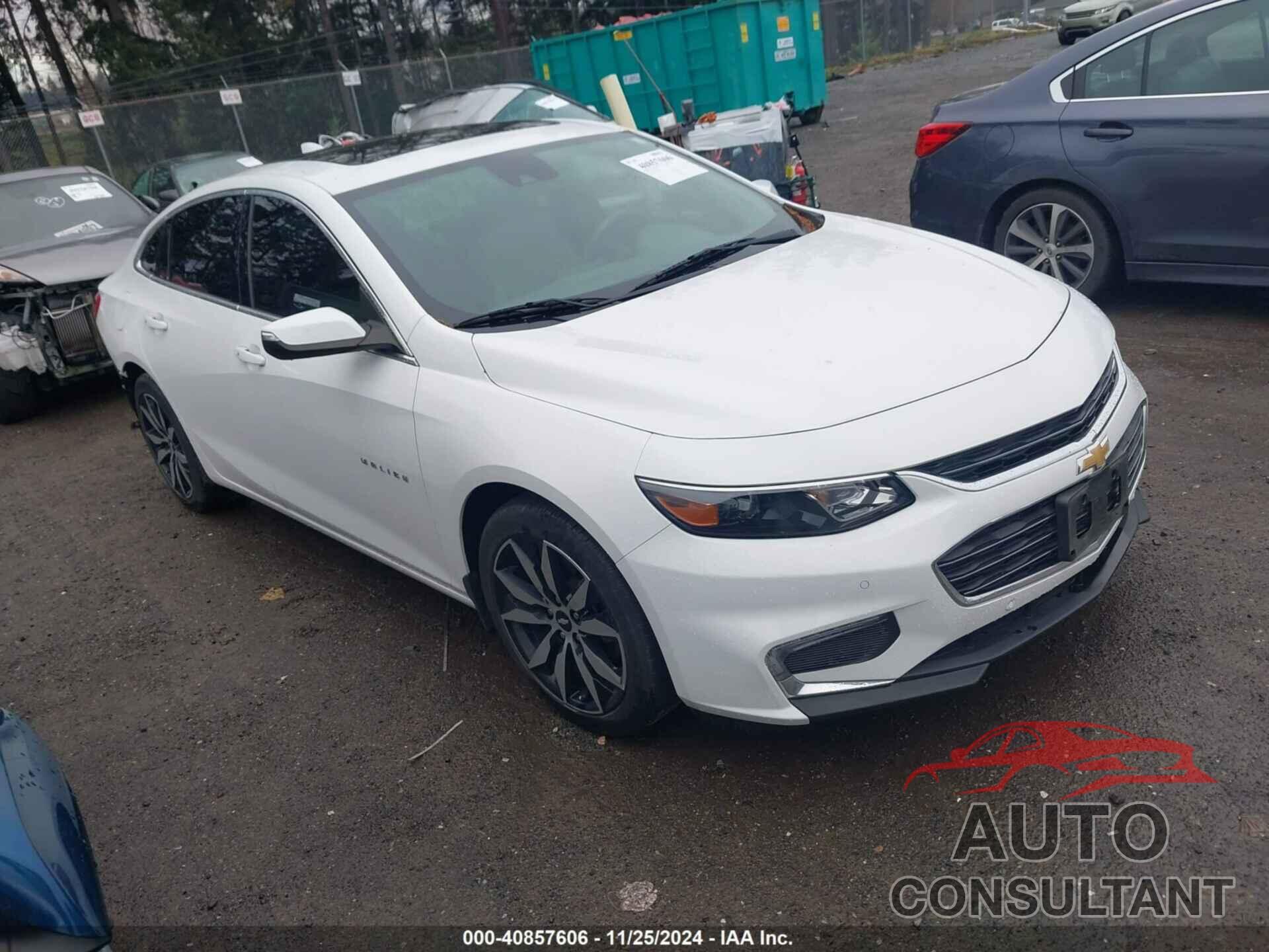 CHEVROLET MALIBU 2016 - 1G1ZE5ST3GF292062
