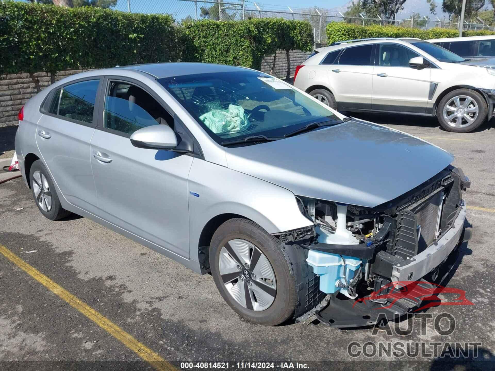 HYUNDAI IONIQ HYBRID 2019 - KMHC65LCXKU167438