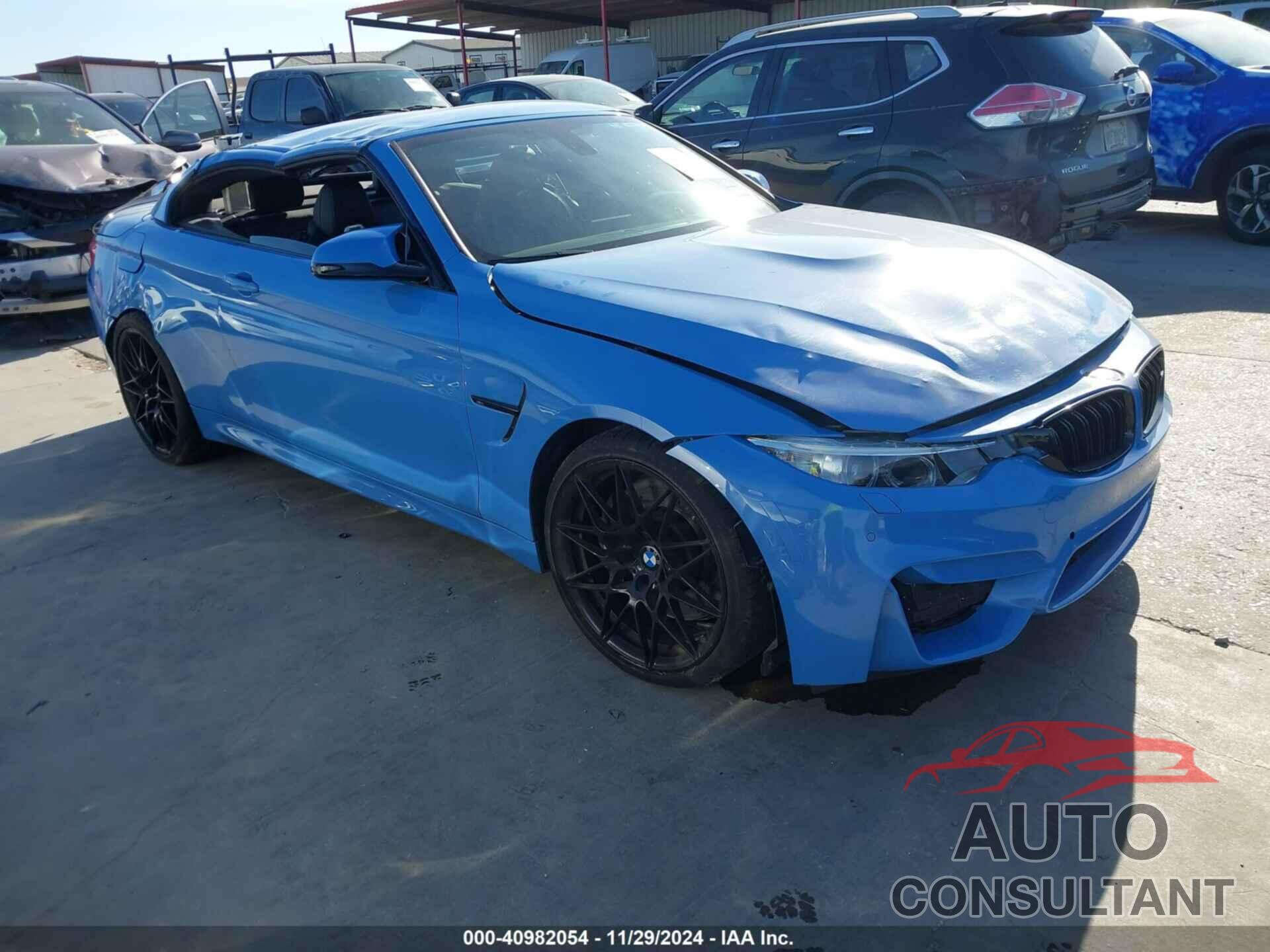 BMW M4 2017 - WBS3U9C54HP970720