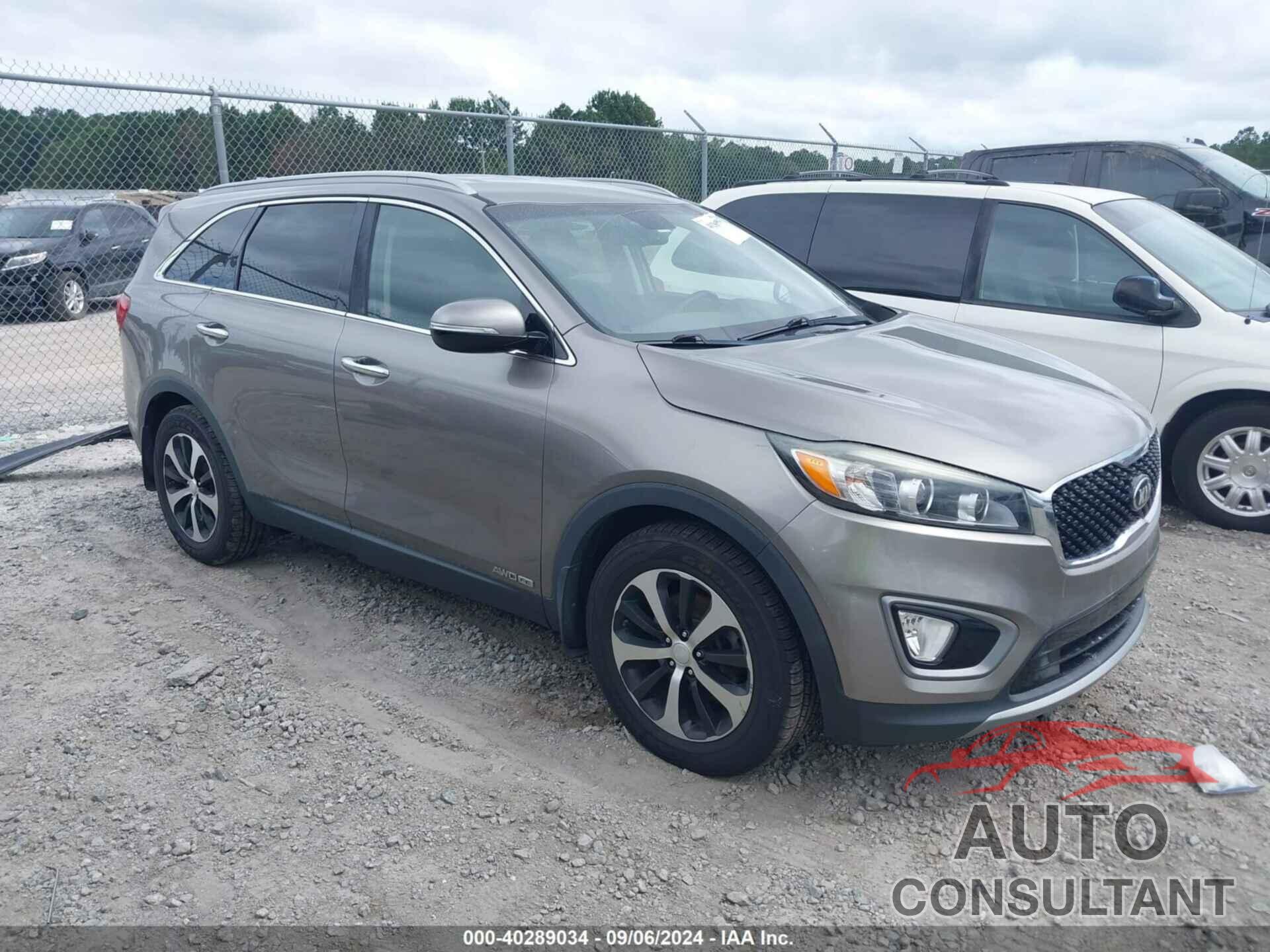 KIA SORENTO 2016 - 5XYPHDA51GG001946