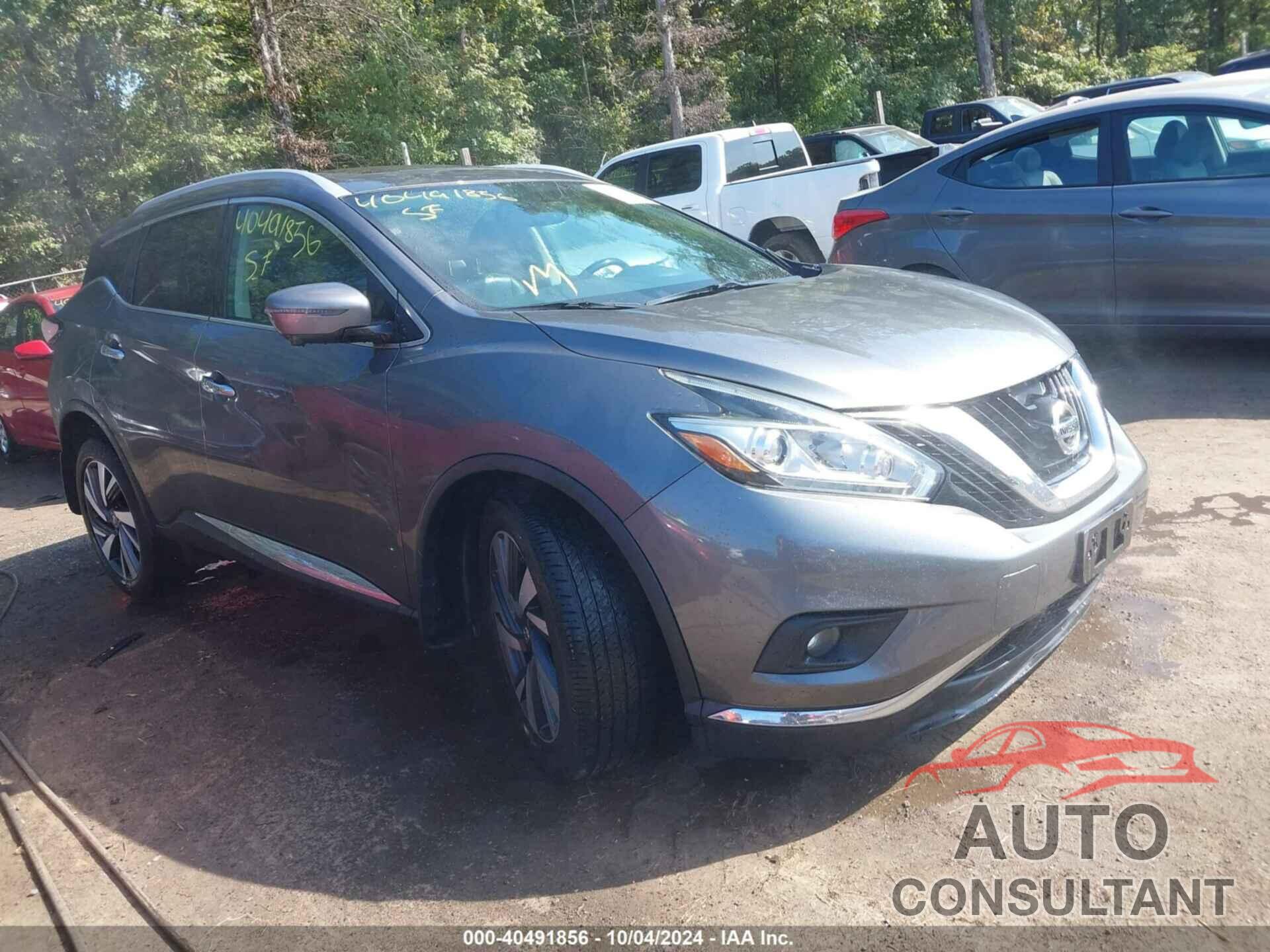 NISSAN MURANO 2016 - 5N1AZ2MH2GN168222