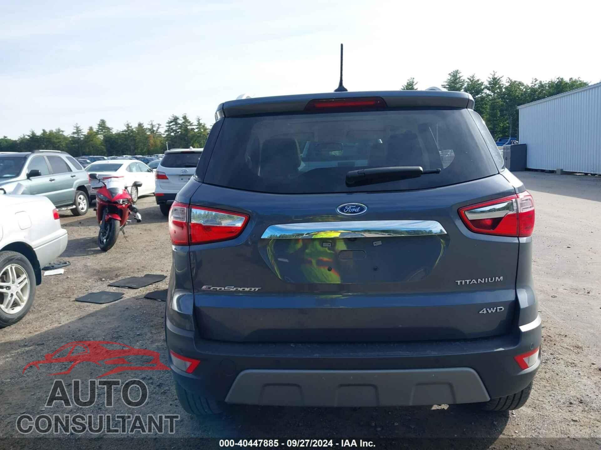 FORD ECOSPORT 2021 - MAJ6S3KL7MC411953
