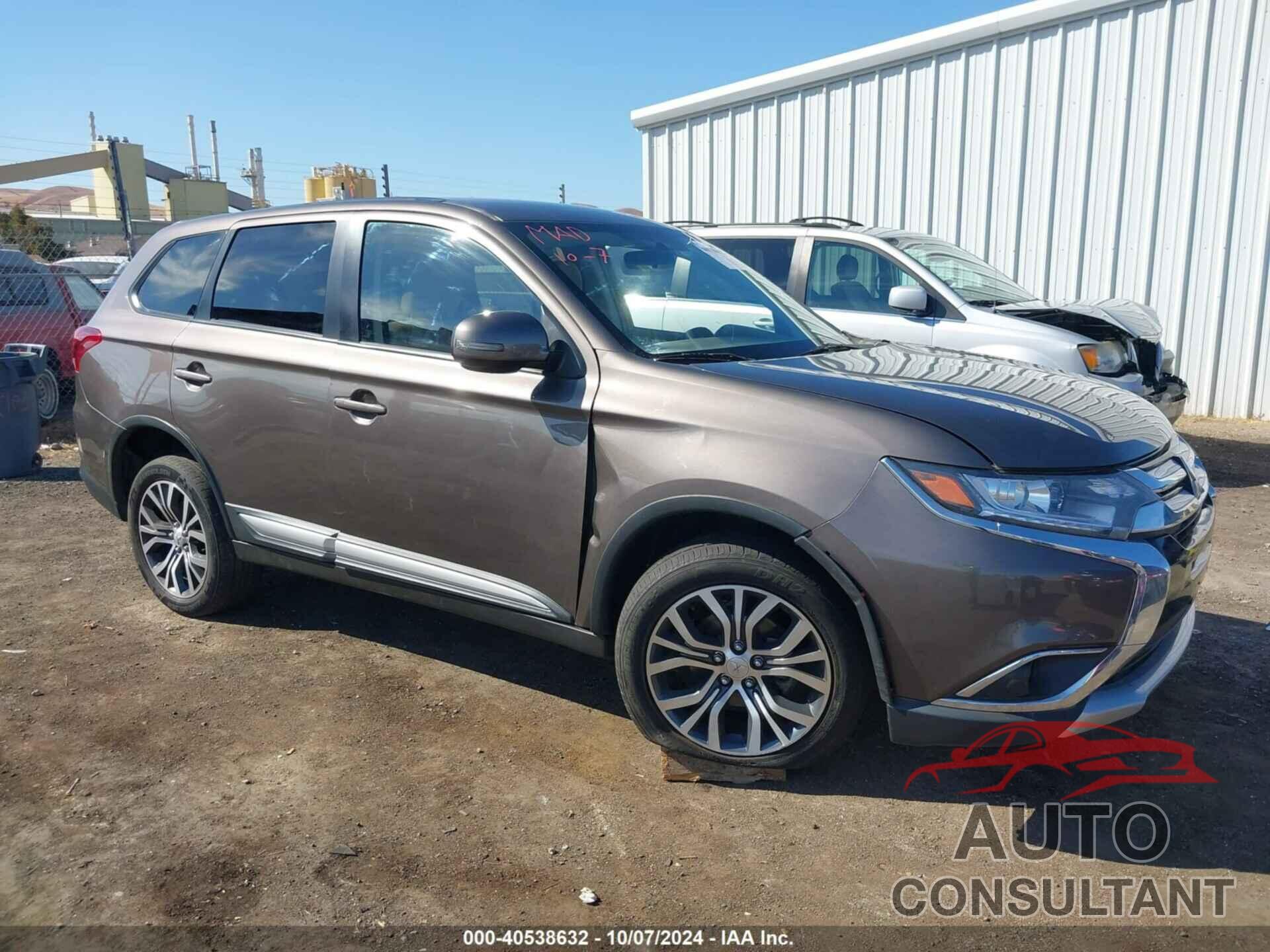 MITSUBISHI OUTLANDER 2017 - JA4AZ3A3XHZ057182