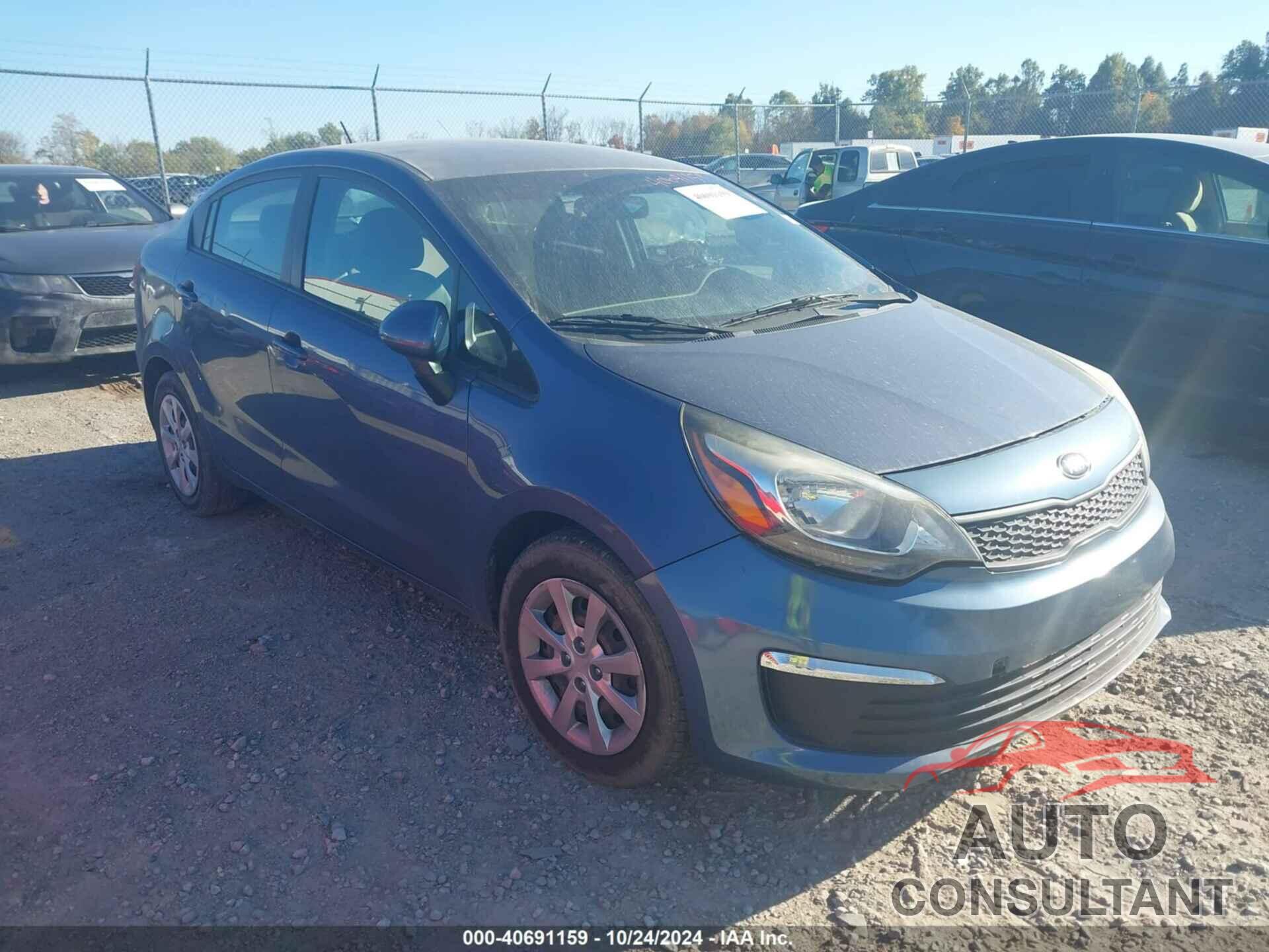KIA RIO 2016 - KNADM4A38G6652715
