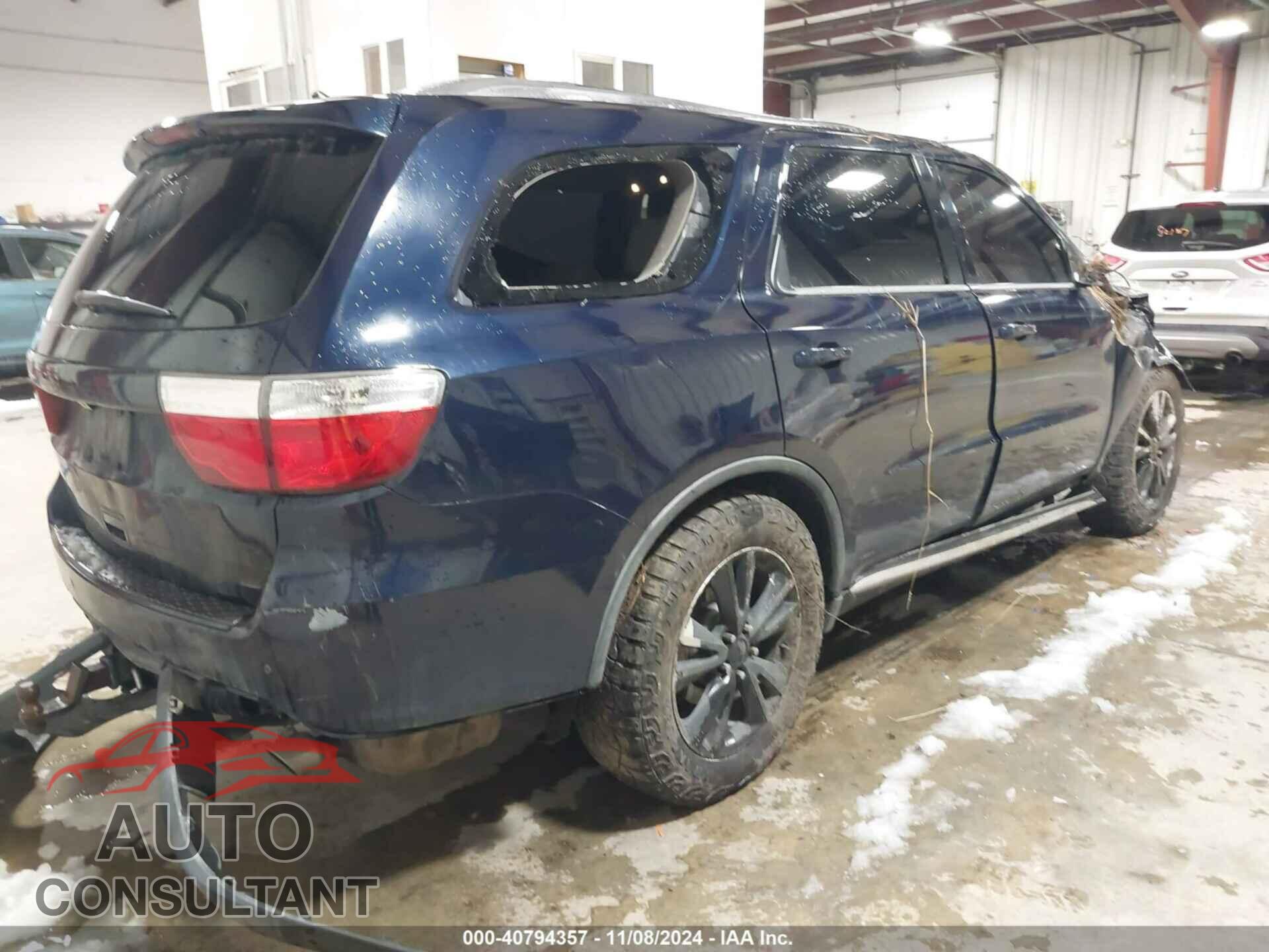 DODGE DURANGO 2012 - 1C4SDJDT4CC309352