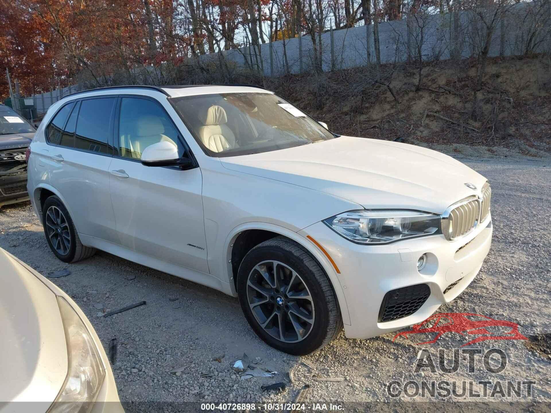 BMW X5 2017 - 5UXKR6C5XH0J84141