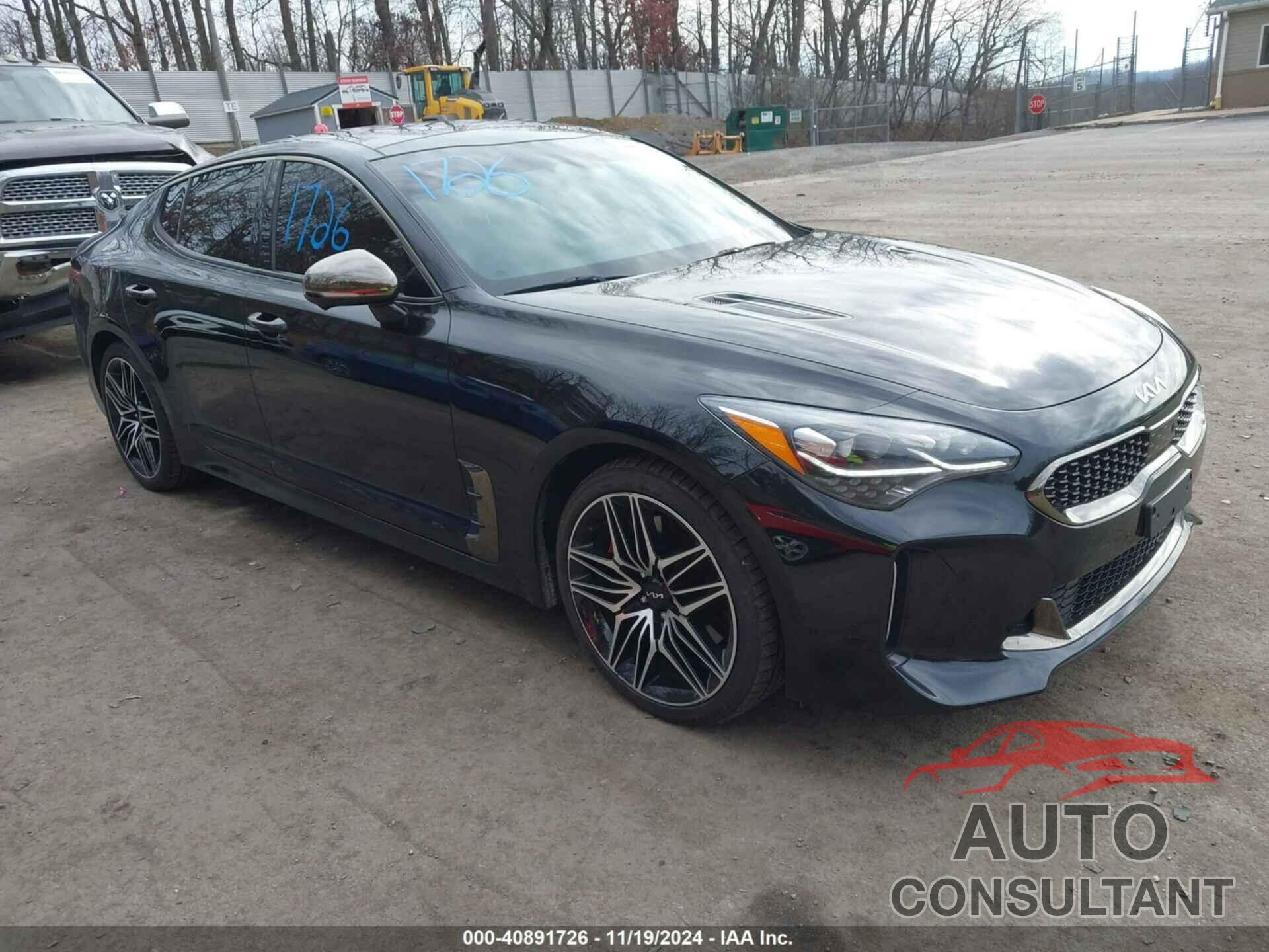 KIA STINGER 2022 - KNAE55LC6N6104214