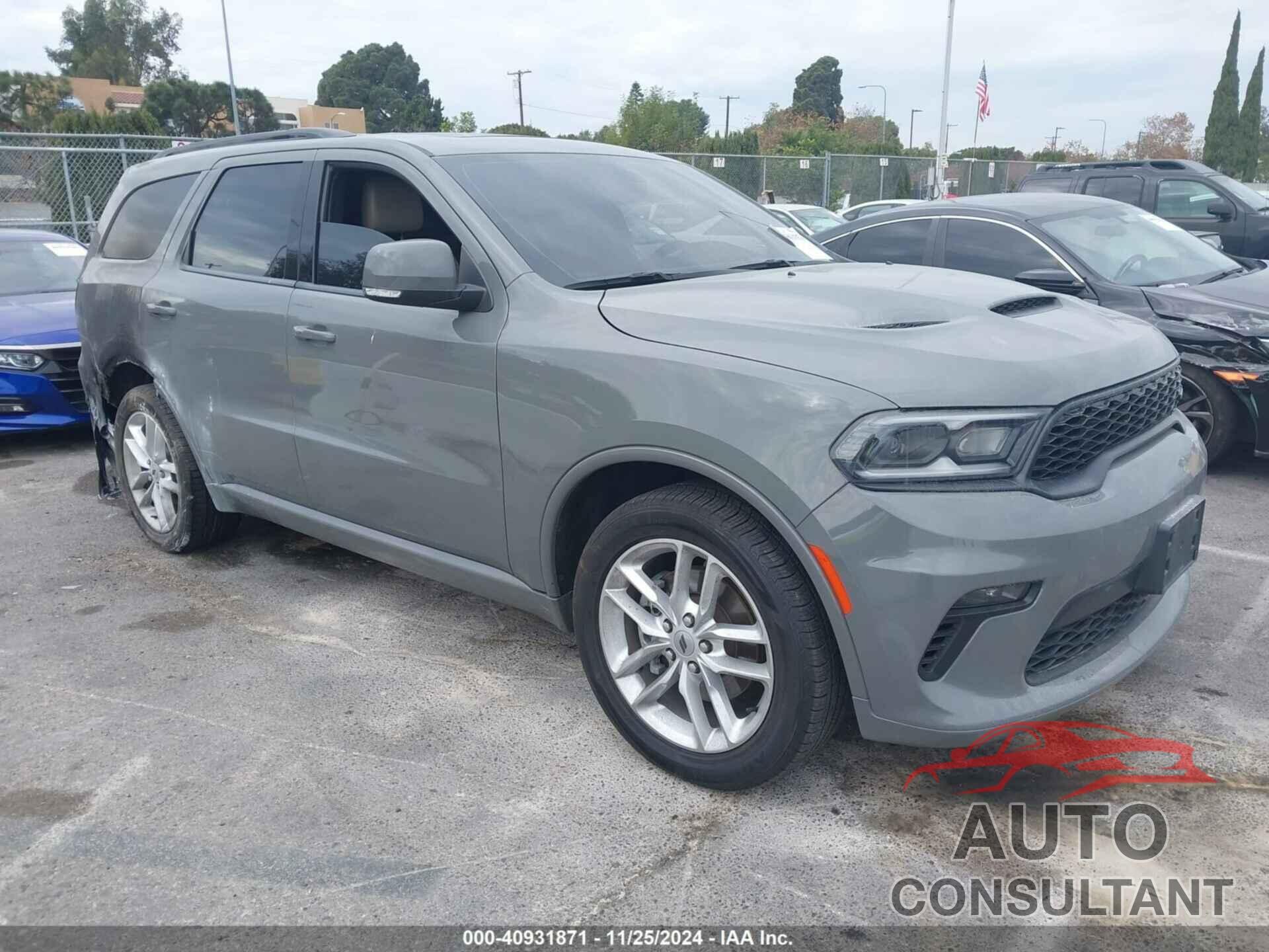 DODGE DURANGO 2021 - 1C4RDHDGXMC554121