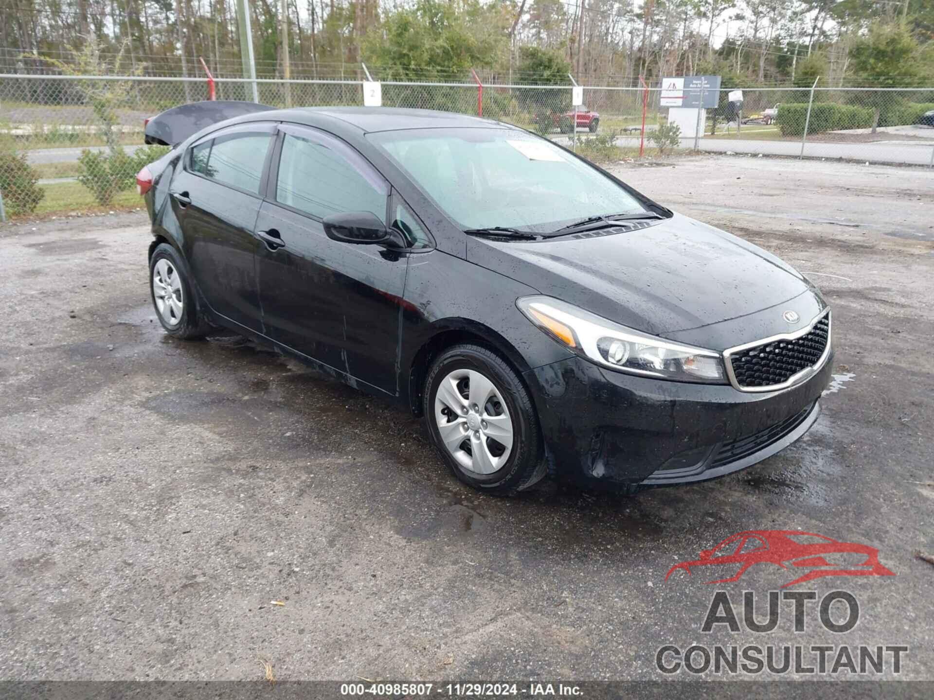 KIA FORTE 2017 - 3KPFL4A70HE108951