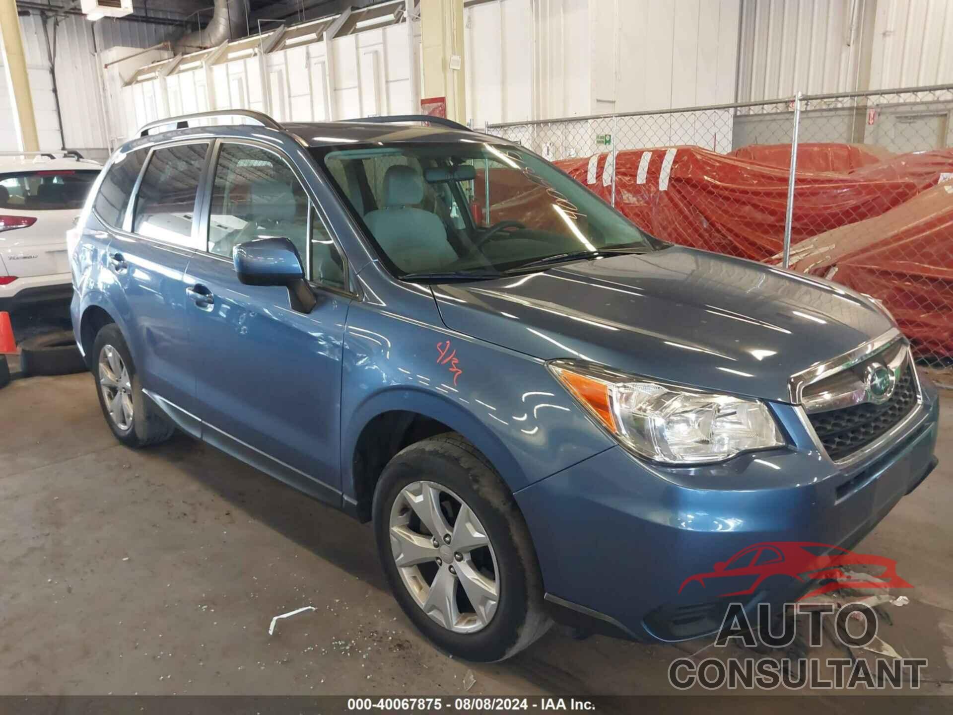 SUBARU FORESTER 2016 - JF2SJADC5GH507425