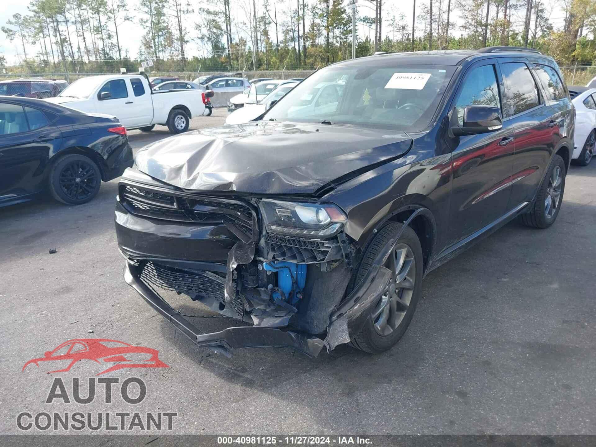 DODGE DURANGO 2017 - 1C4RDHDGXHC629356