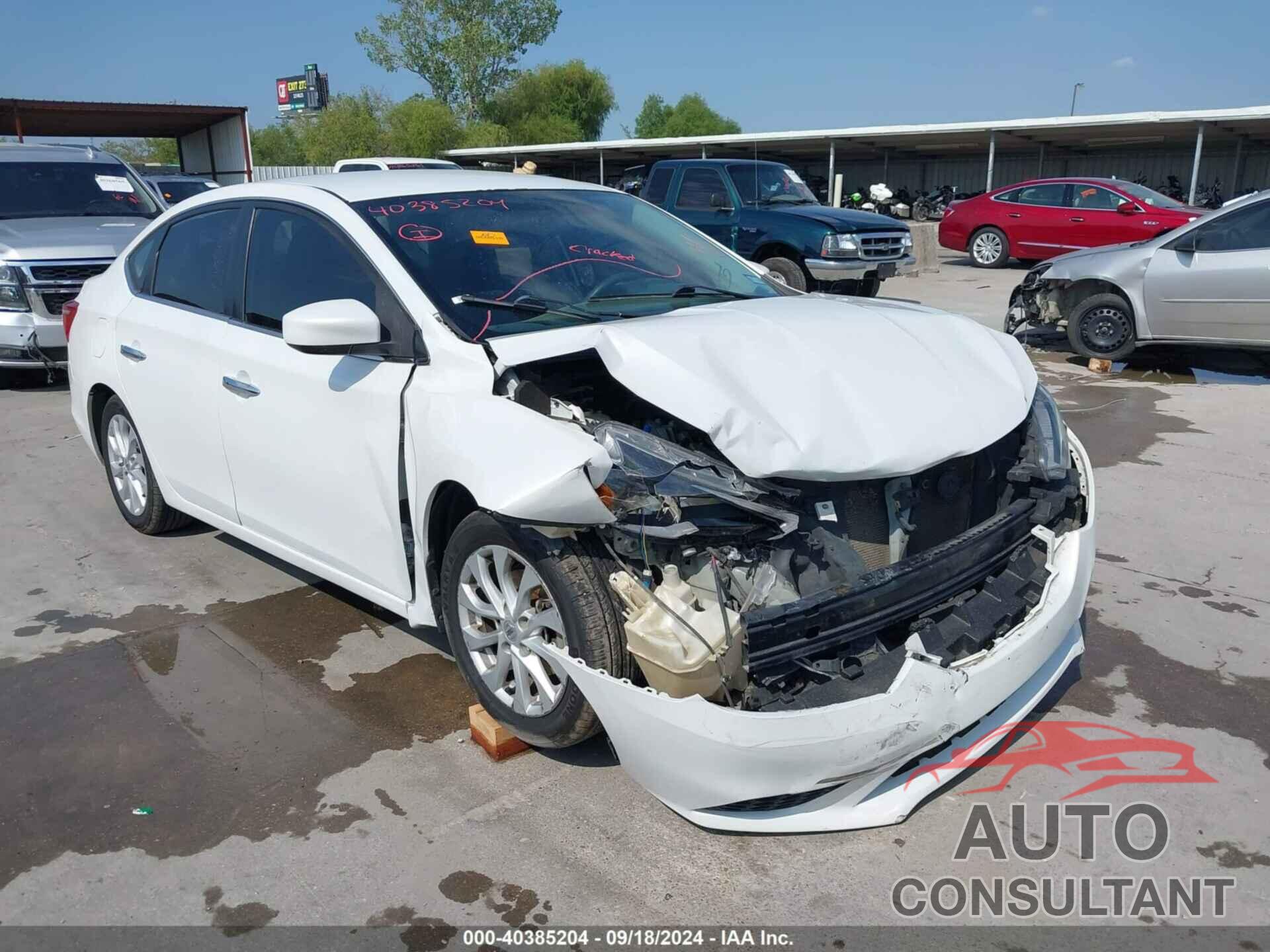 NISSAN SENTRA 2018 - 3N1AB7AP6JY223009