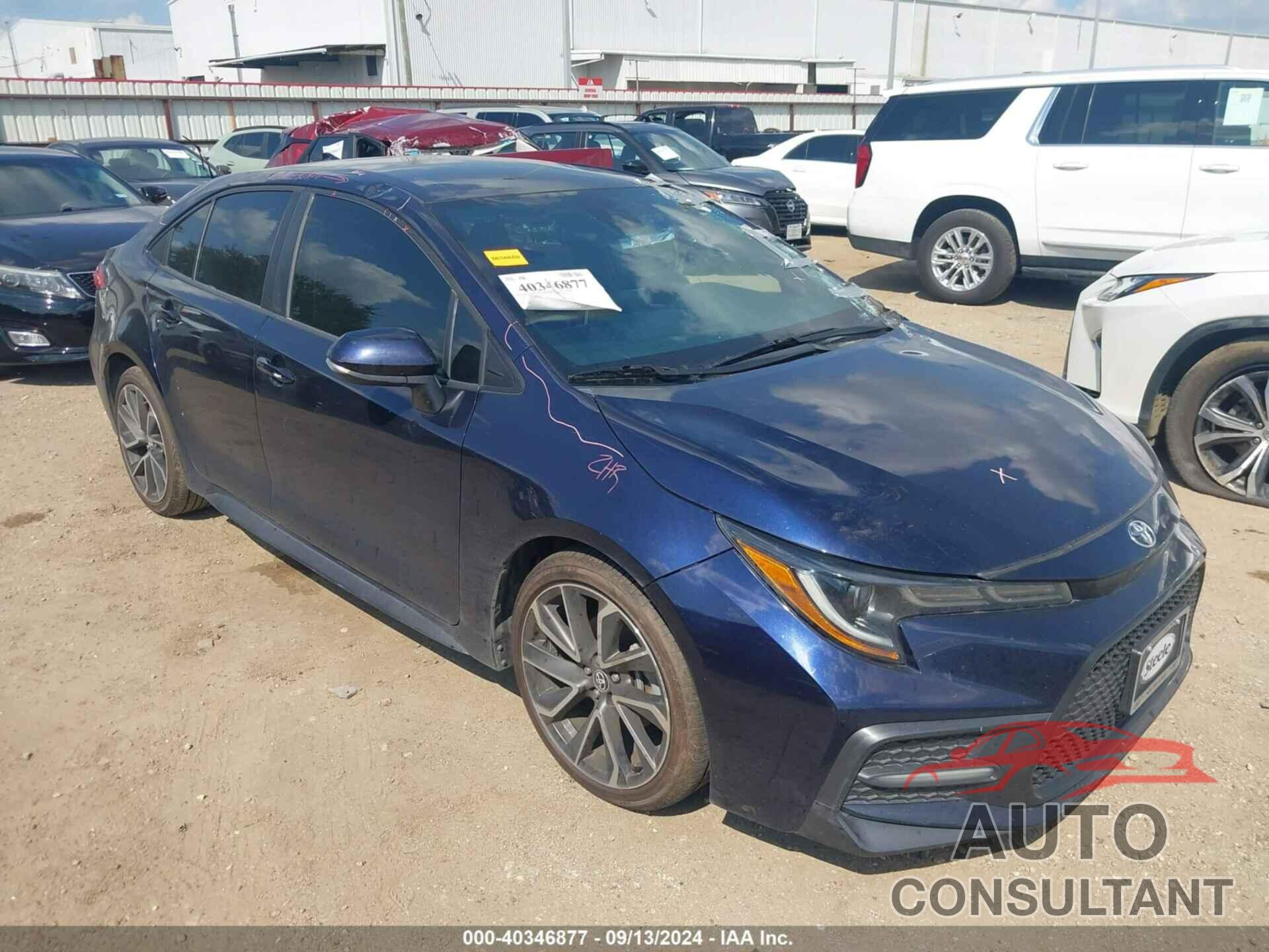 TOYOTA COROLLA 2020 - 5YFS4RCE8LP012285