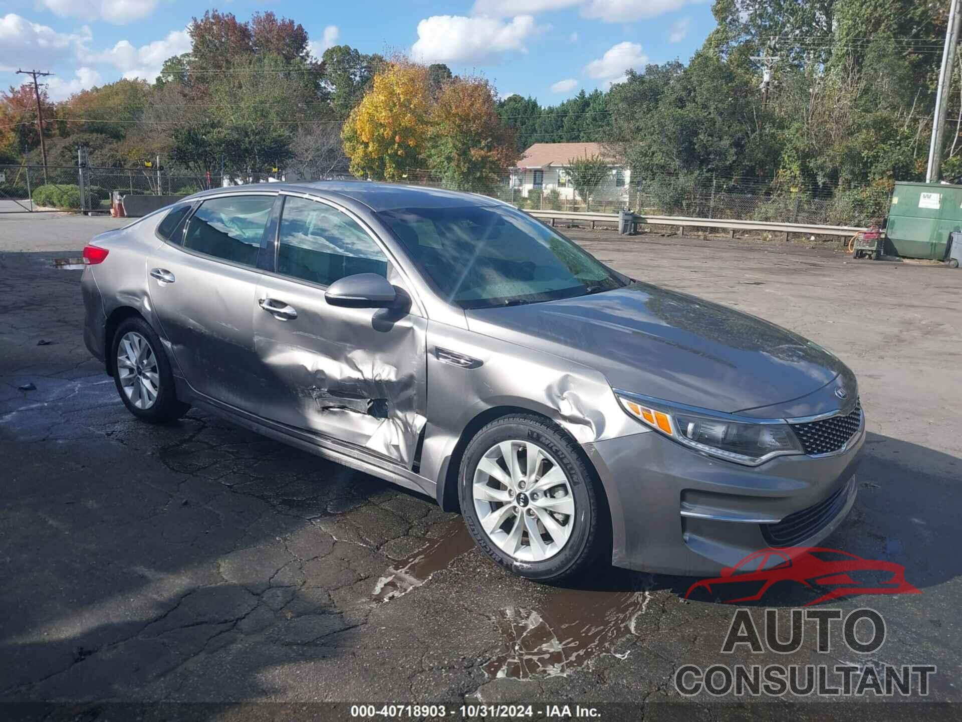 KIA OPTIMA 2018 - 5XXGU4L32JG222121