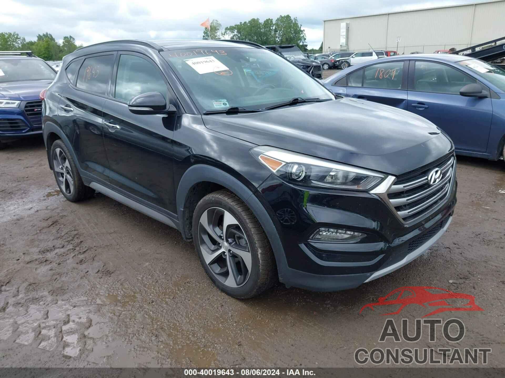 HYUNDAI TUCSON 2017 - KM8J3CA20HU276868