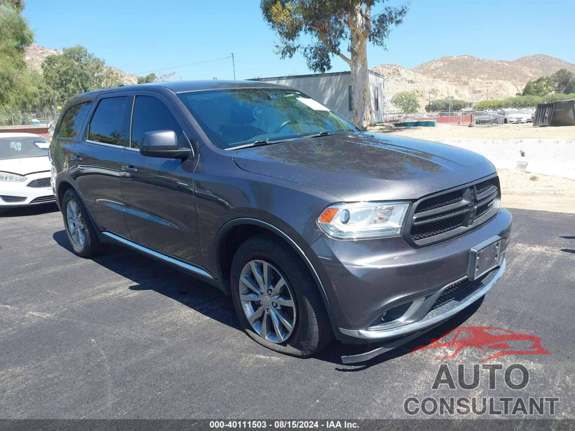 DODGE DURANGO 2018 - 1C4RDHAG1JC254449
