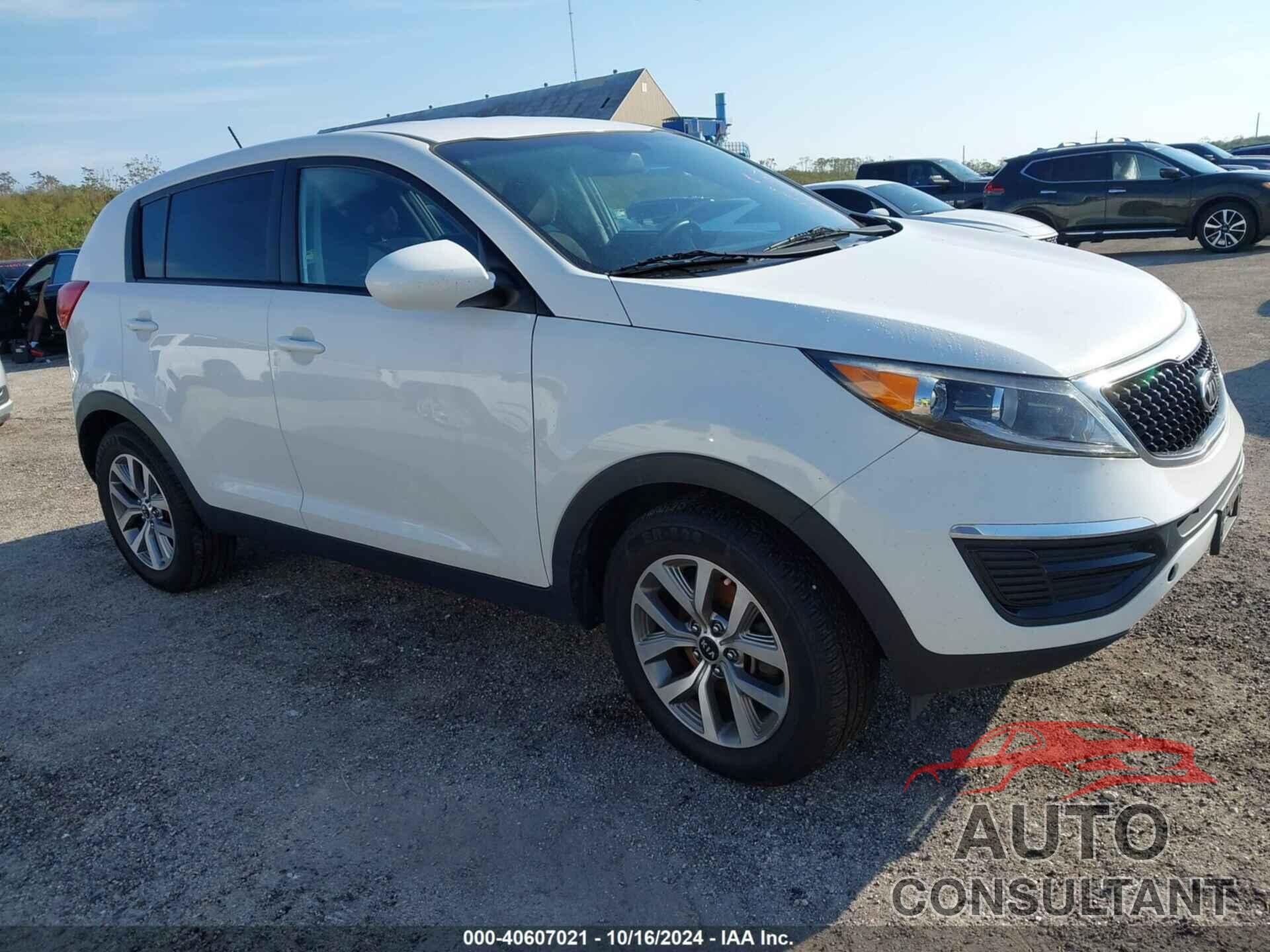 KIA SPORTAGE 2016 - KNDPB3ACXG7814919