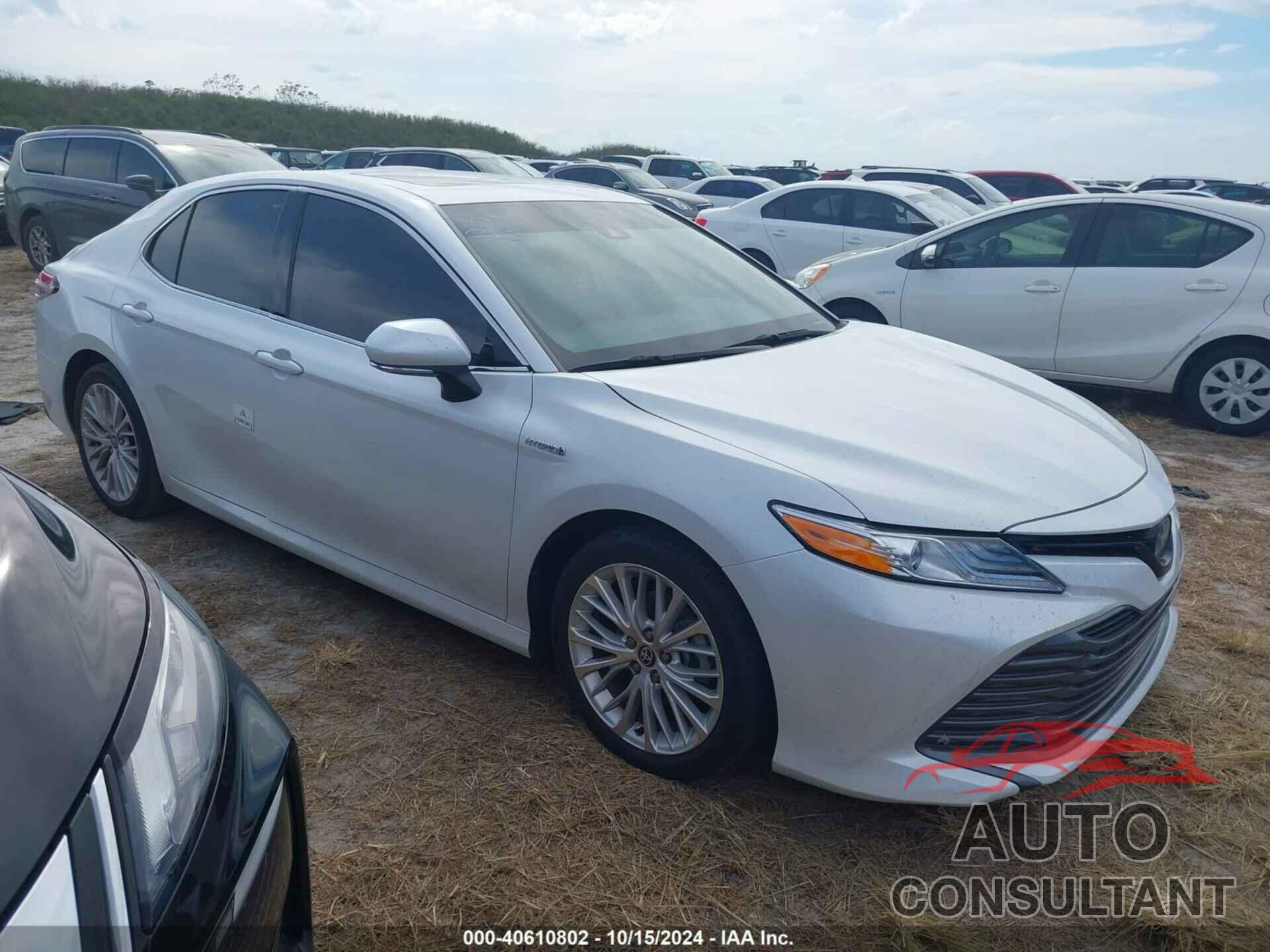 TOYOTA CAMRY 2020 - 4T1F31AK9LU014687