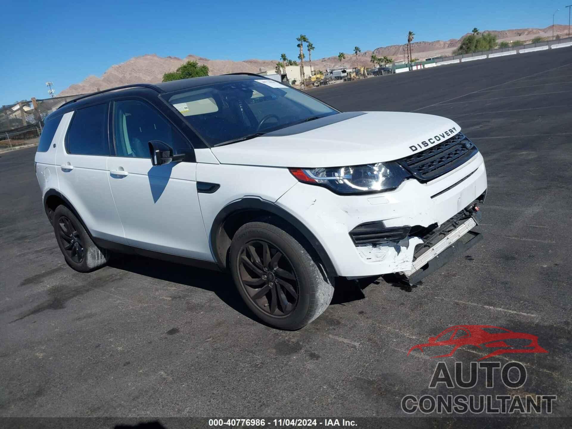 LAND ROVER DISCOVERY SPORT 2017 - SALCP2BG3HH689438