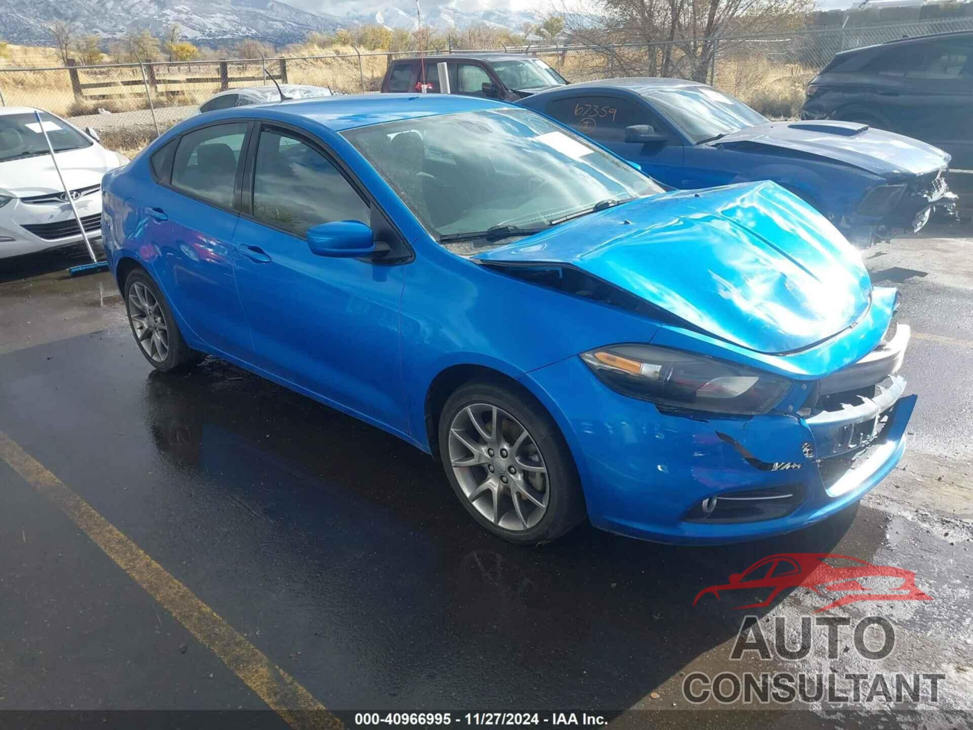 DODGE DART 2015 - 1C3CDFBB5FD173893