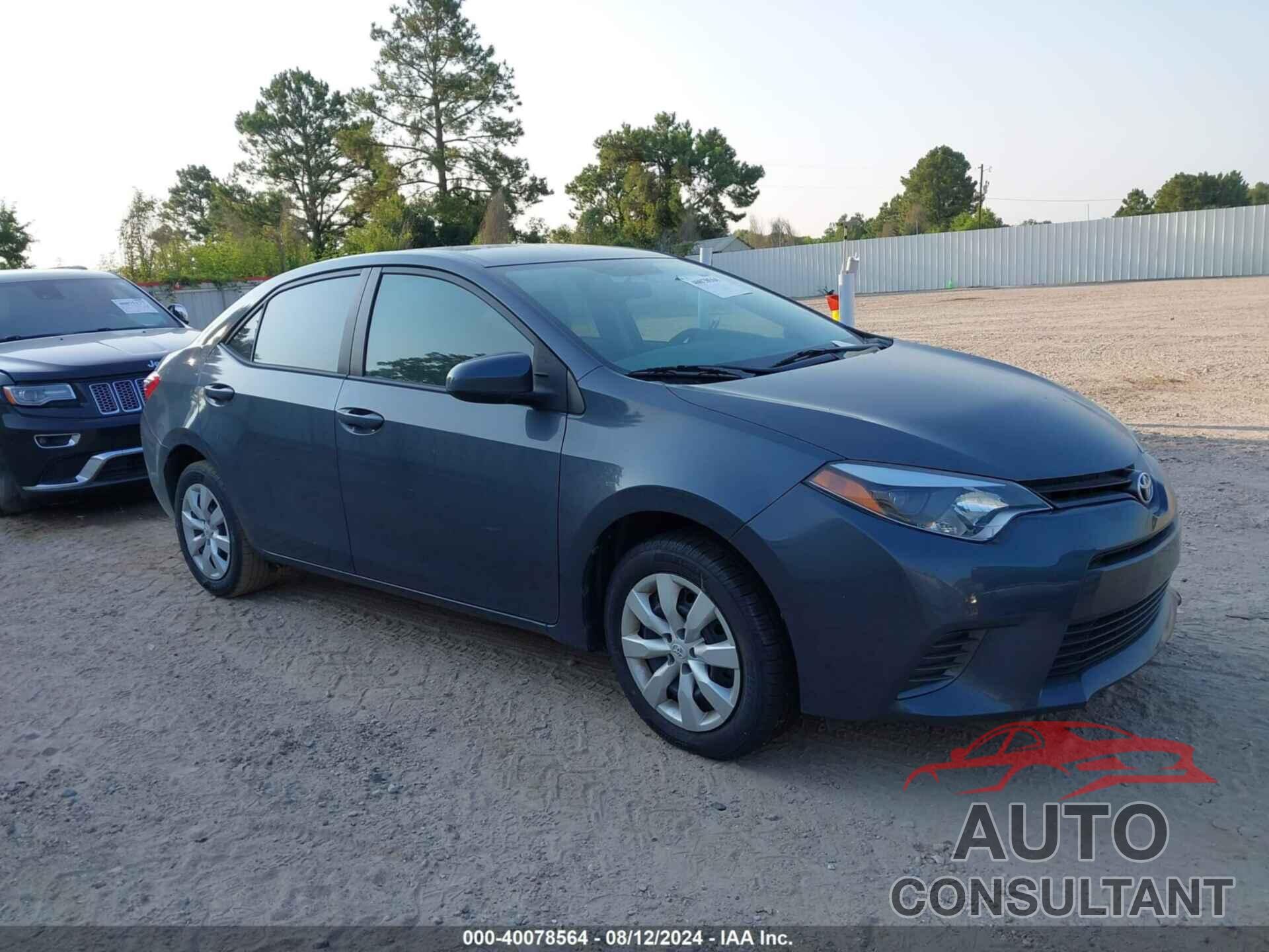 TOYOTA COROLLA 2016 - 5YFBURHE0GP566015
