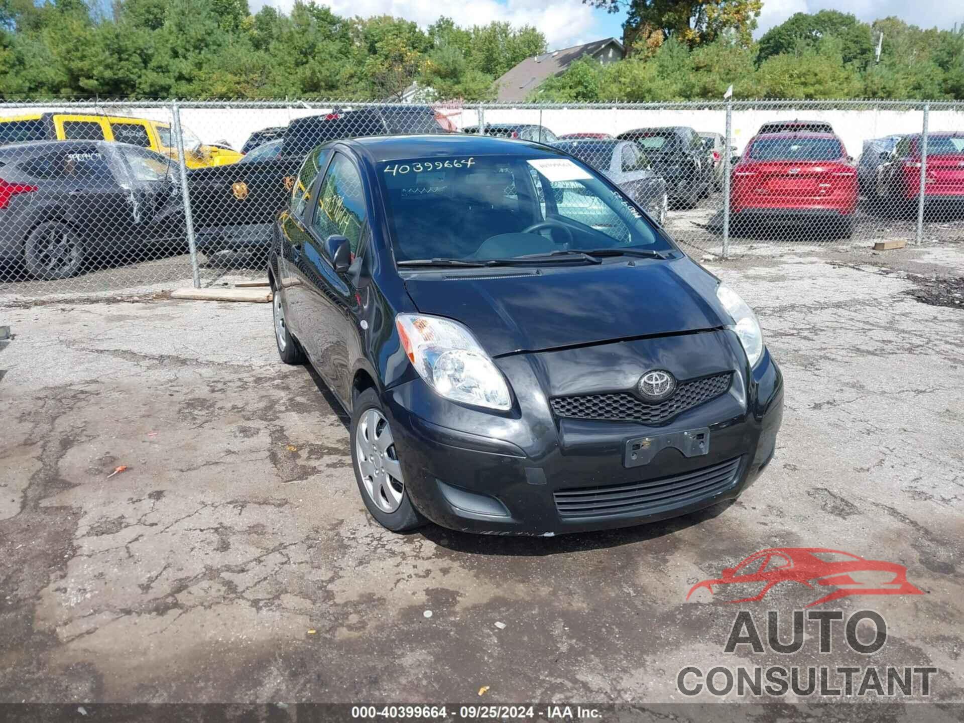 TOYOTA YARIS 2010 - JTDJT4K30A5304878