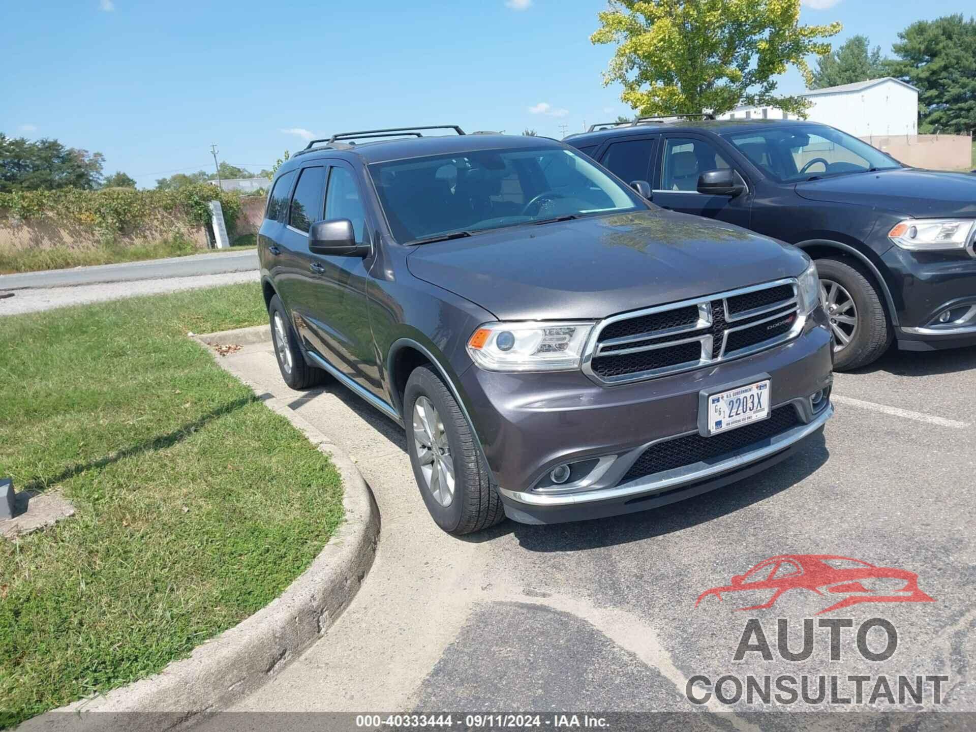 DODGE DURANGO 2016 - 1C4RDJAG0GC396839