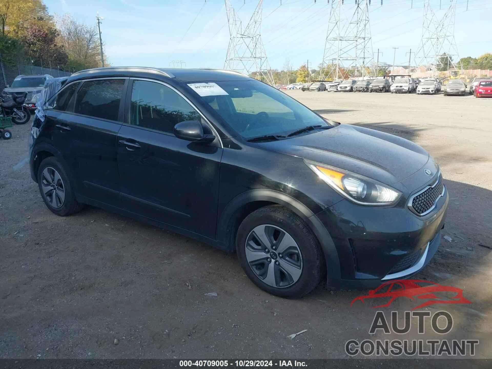 KIA NIRO 2018 - KNDCB3LC1J5139282