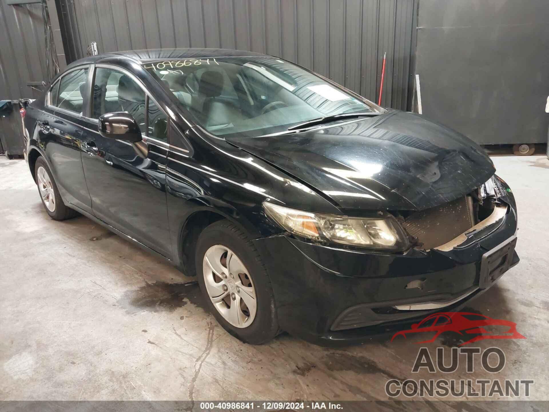 HONDA CIVIC 2013 - 19XFB2F57DE275574