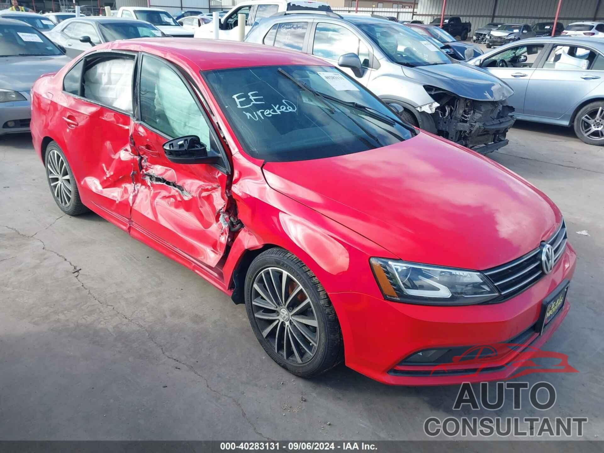 VOLKSWAGEN JETTA 2017 - 3VWD17AJXHM391887