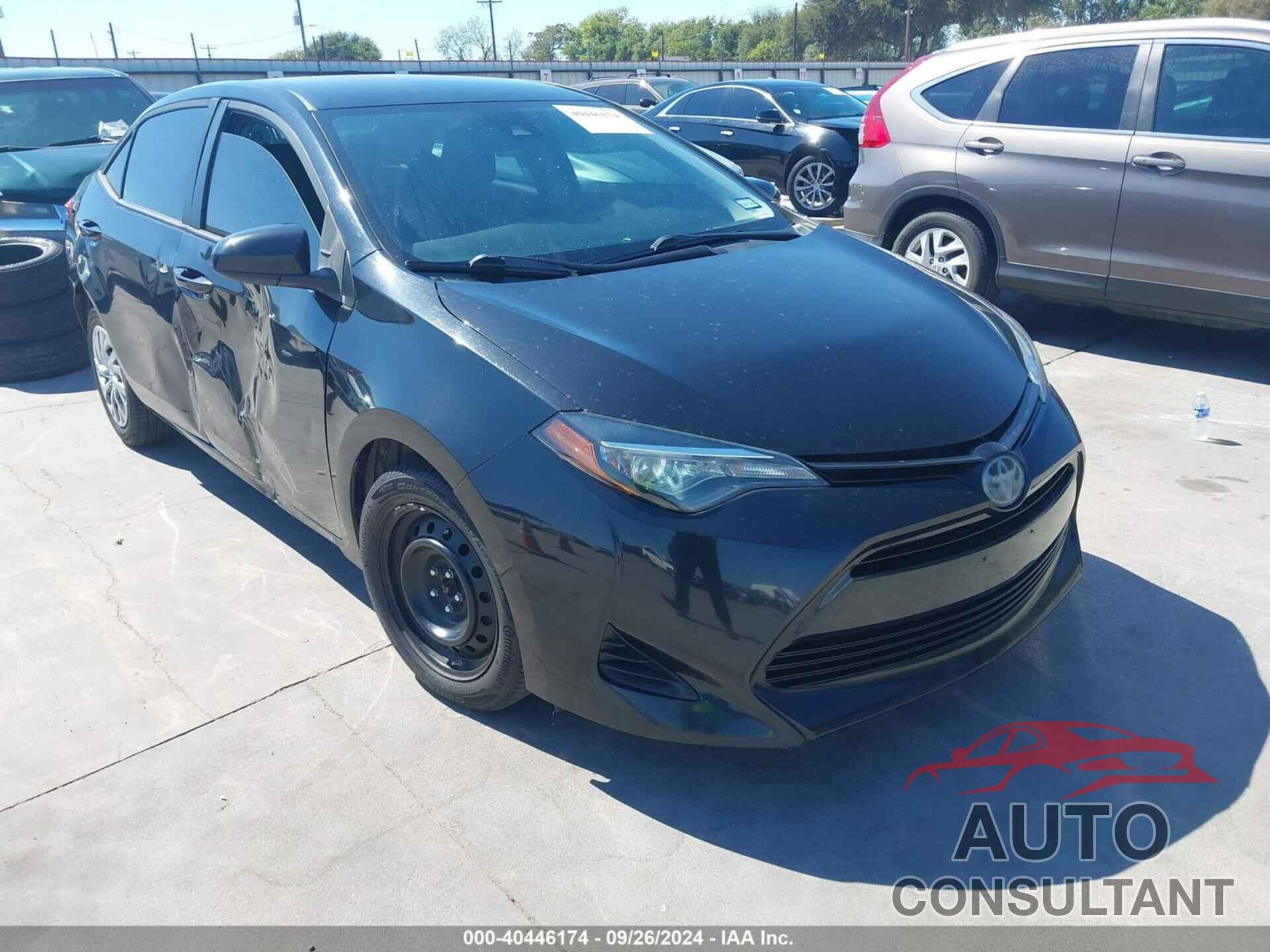 TOYOTA COROLLA 2019 - 2T1BURHE0KC223262