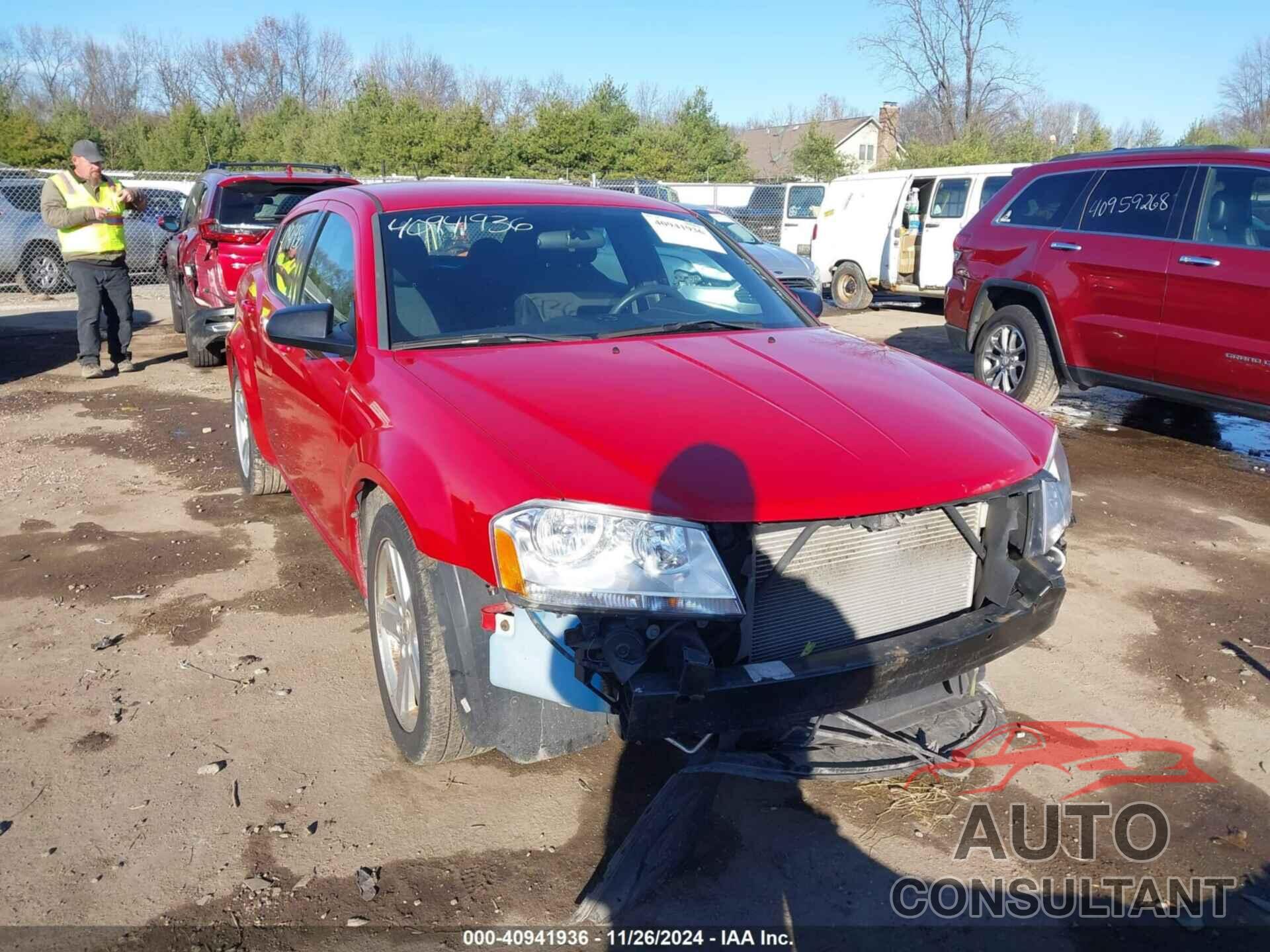 DODGE AVENGER 2013 - 1C3CDZABXDN518104
