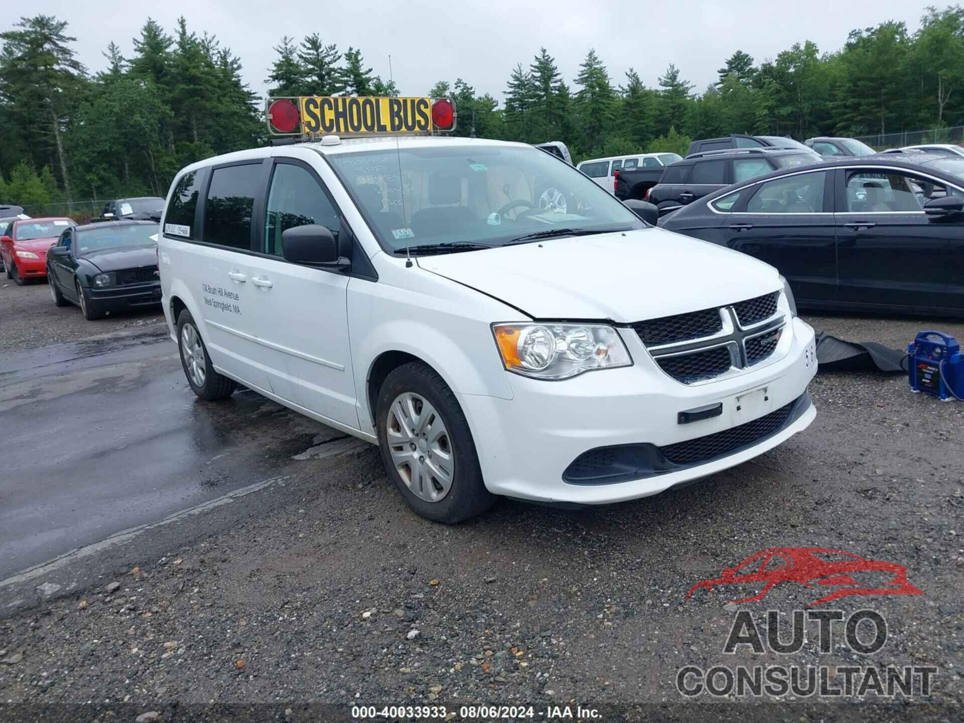 DODGE GRAND CARAVAN 2016 - 2C4RDGBG4GR140308