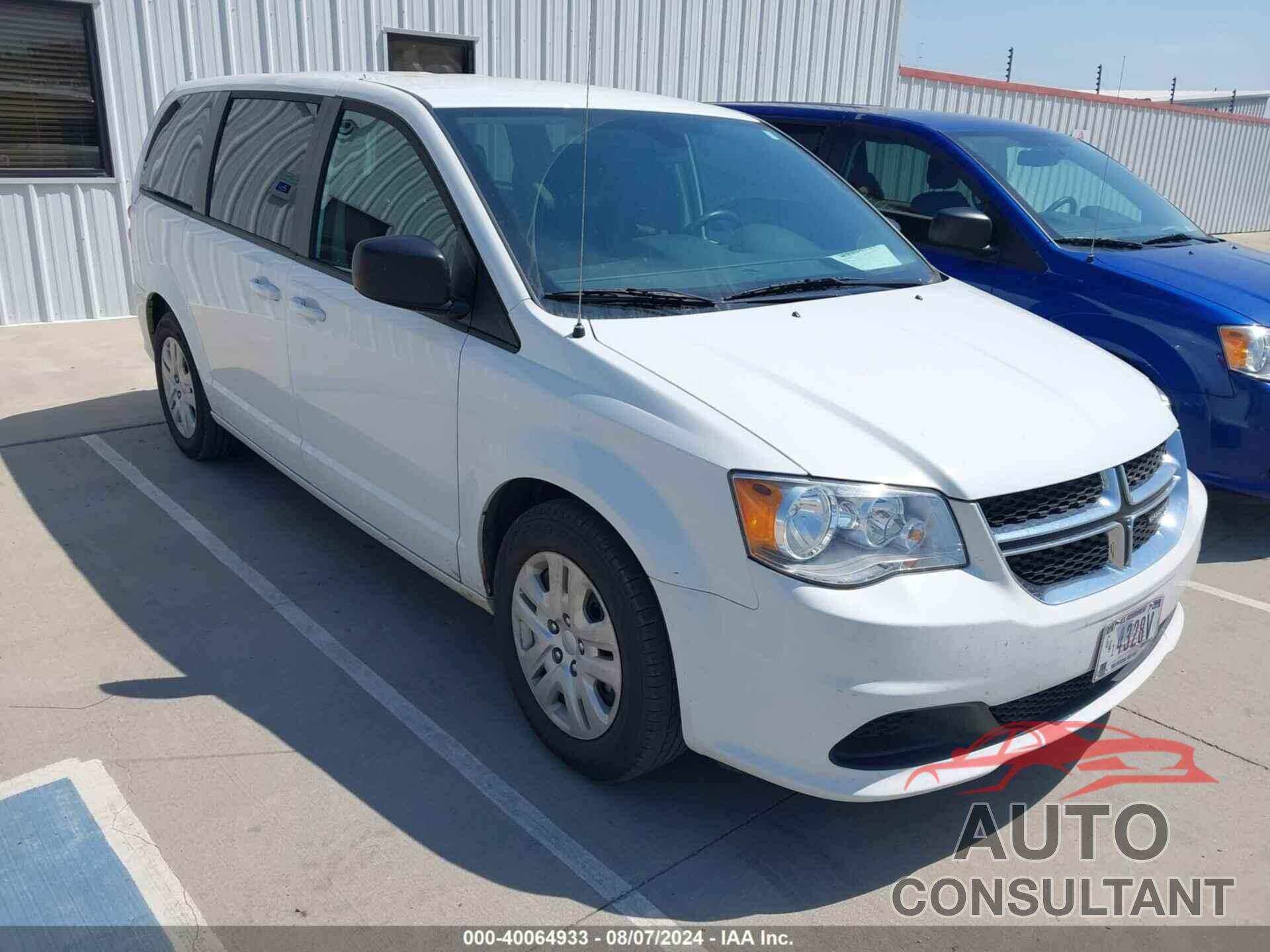 DODGE GRAND CARAVAN 2018 - 2C4RDGBGXJR296750