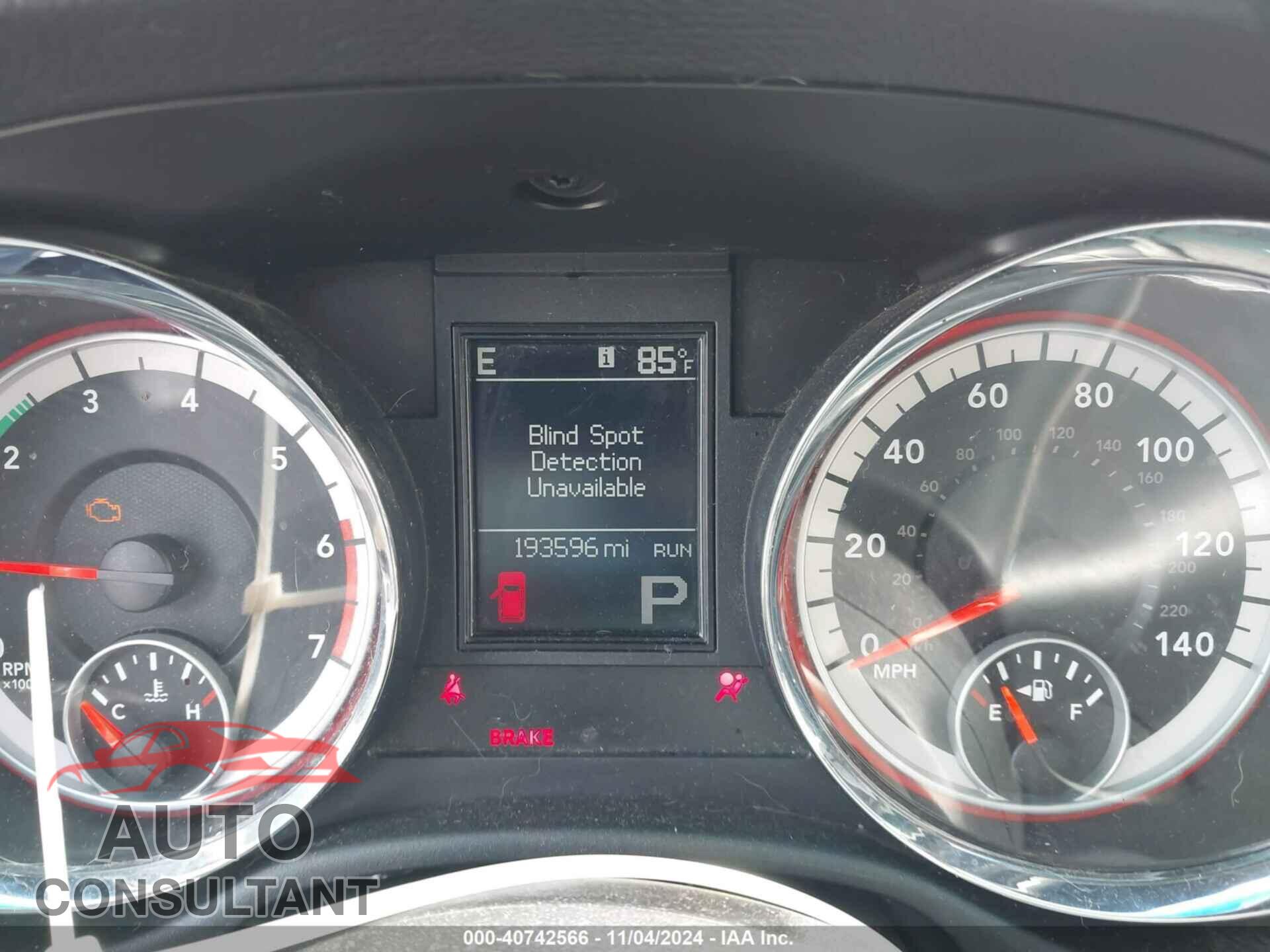 DODGE DURANGO 2011 - 1D4SD5GT2BC692499