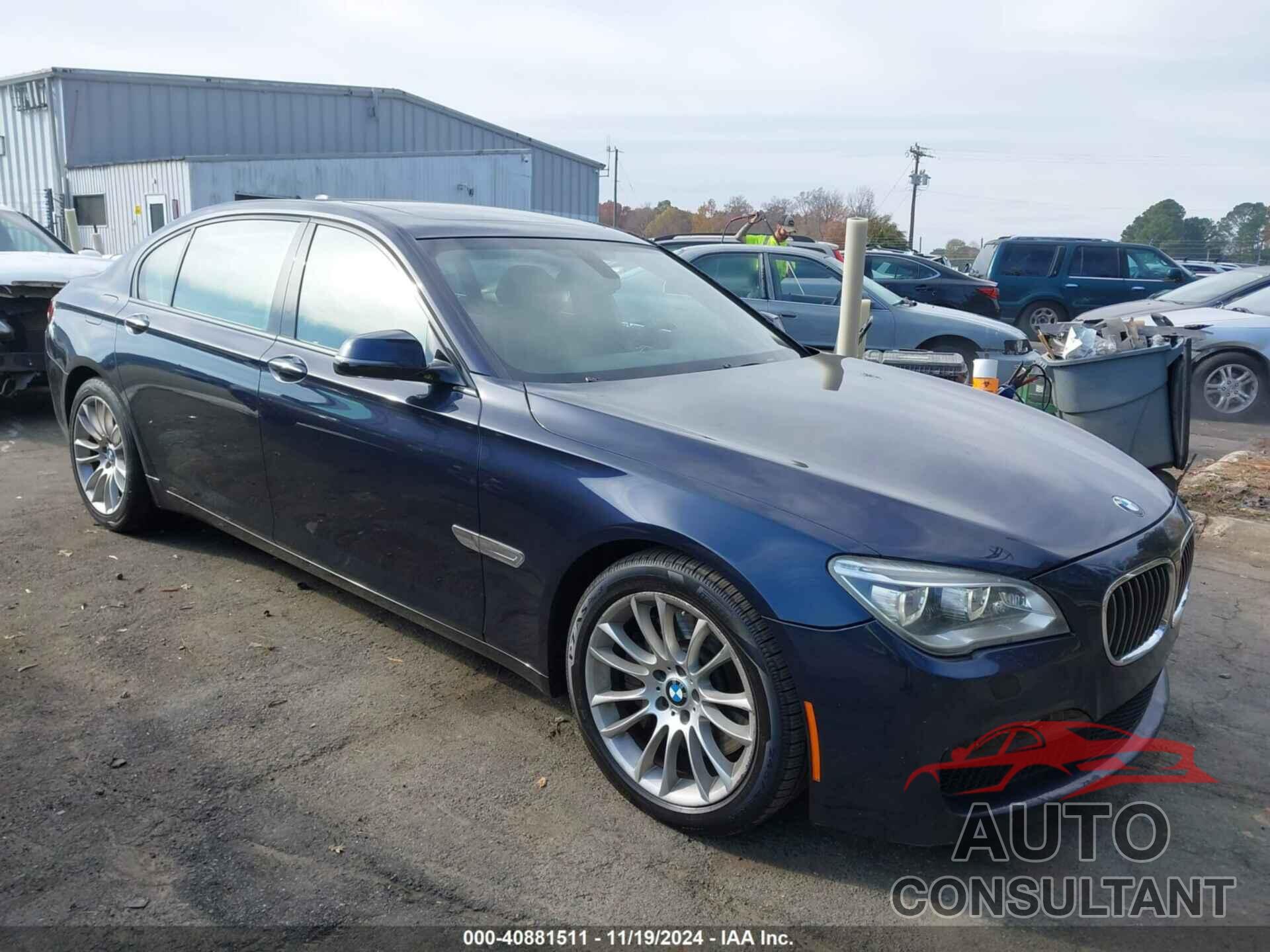 BMW 750LI 2013 - WBAYE8C50DD133671