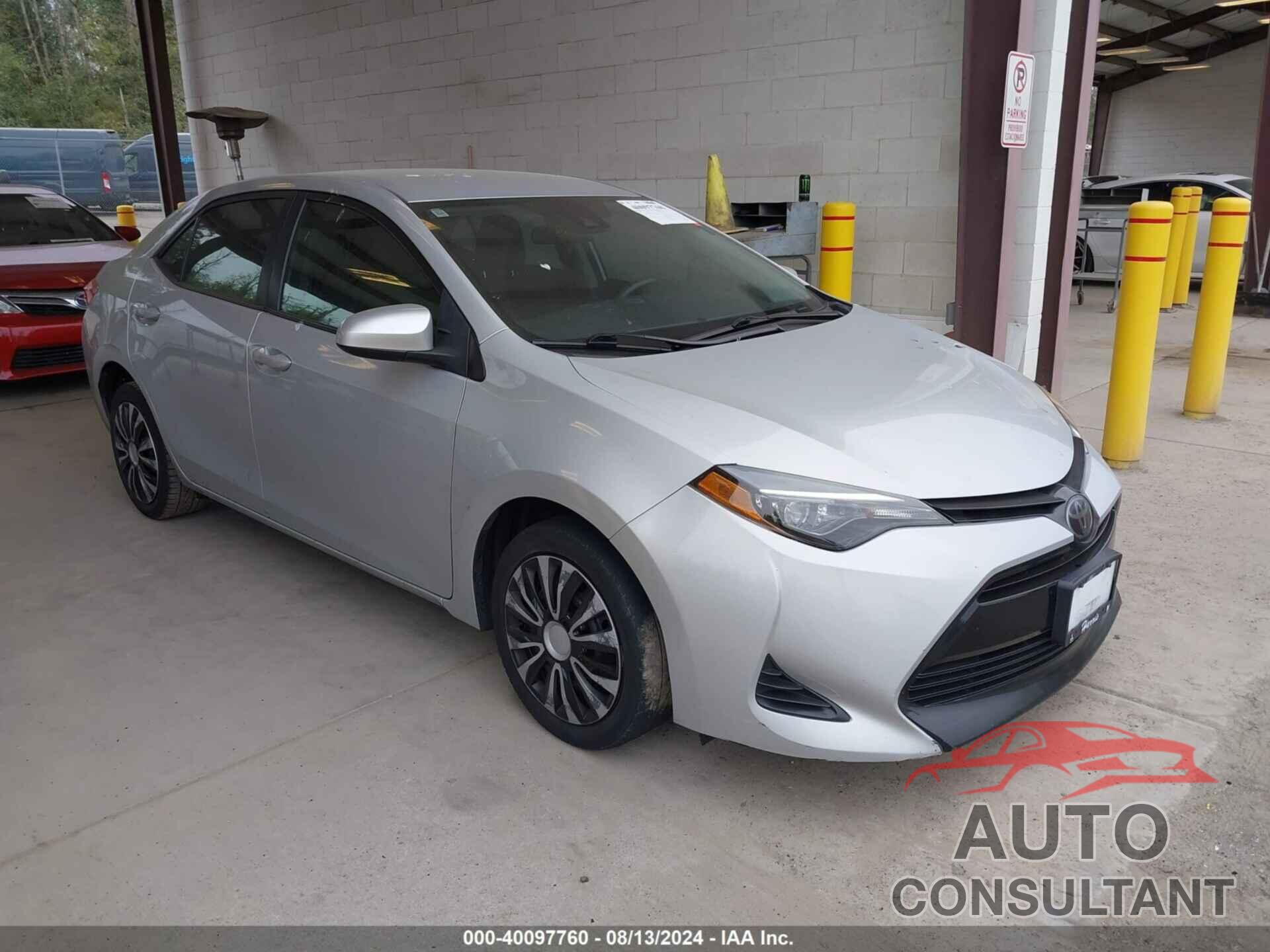 TOYOTA COROLLA 2019 - 2T1BURHE0KC241227