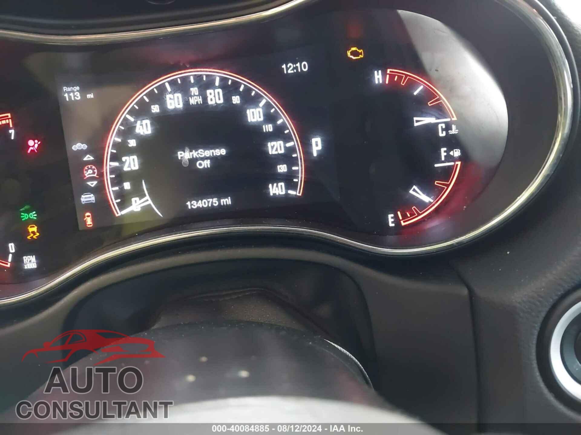 DODGE DURANGO 2017 - 1C4SDHCT3HC617954